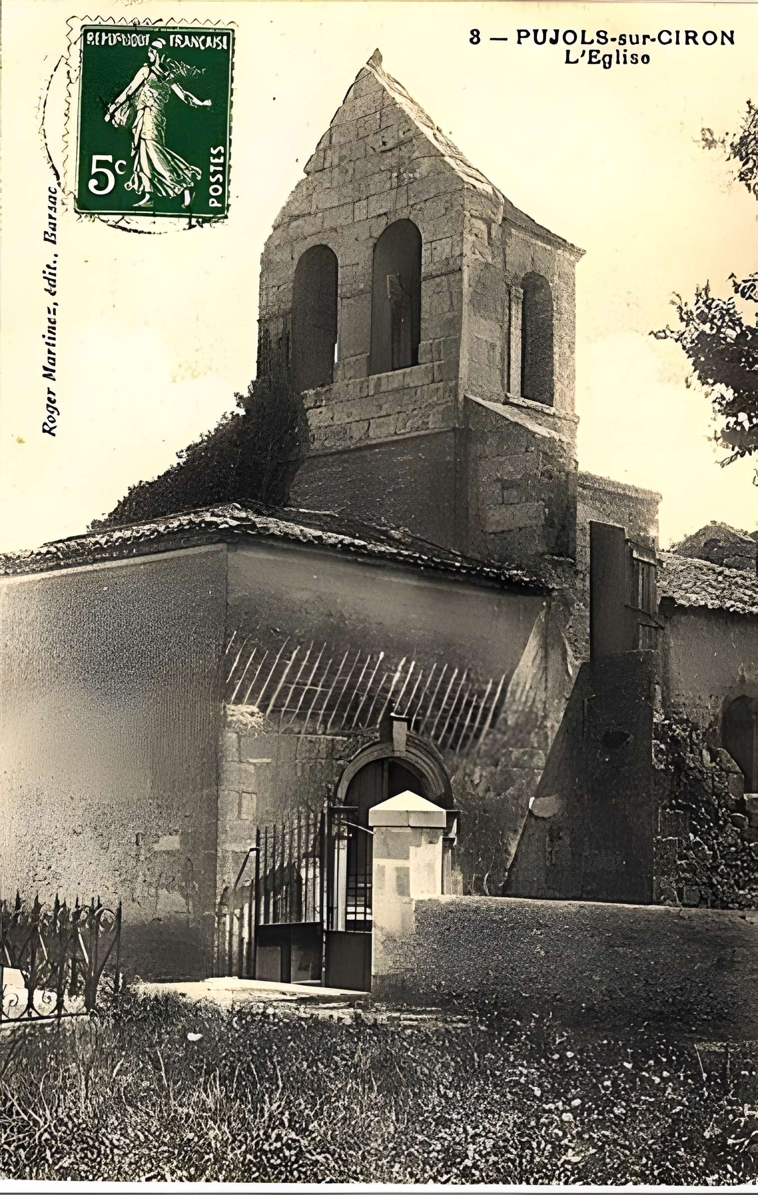 Église Saint-Pierre-ès-Liens de Pujols-sur-Ciron