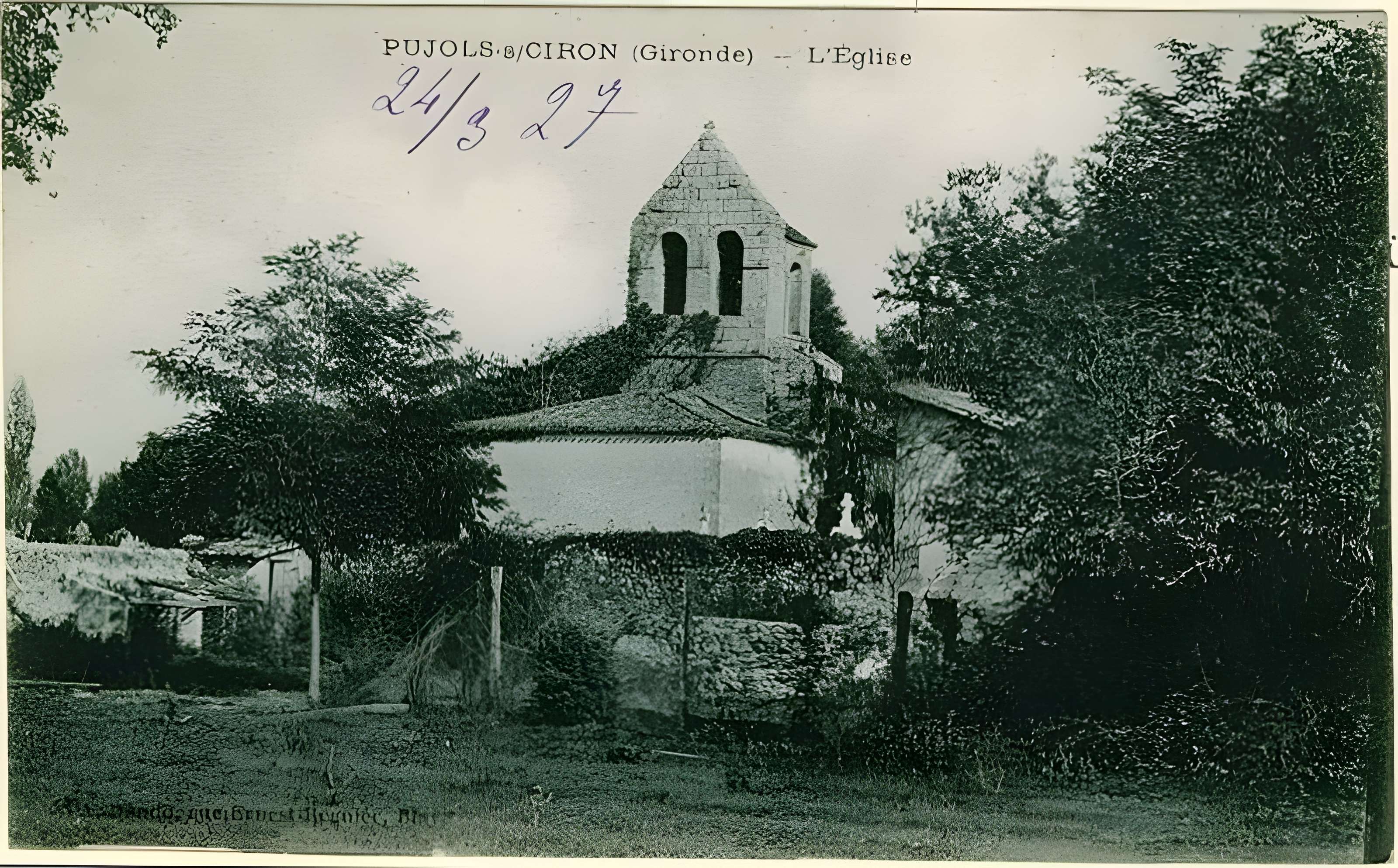 Église Saint-Pierre-ès-Liens de Pujols-sur-Ciron