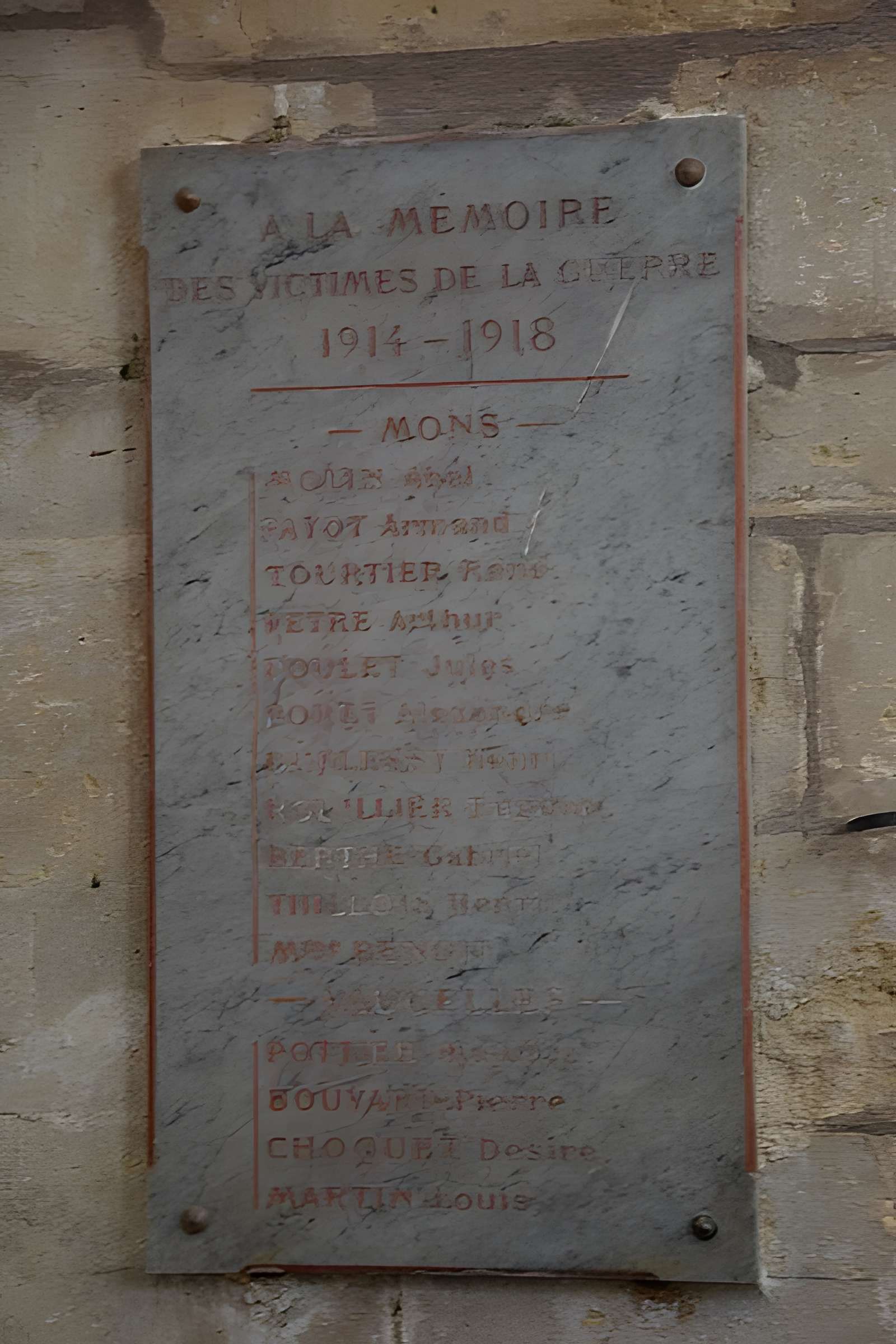 Église Saint-Pierre-et-Saint-Paul de Mons-en-Laonnois