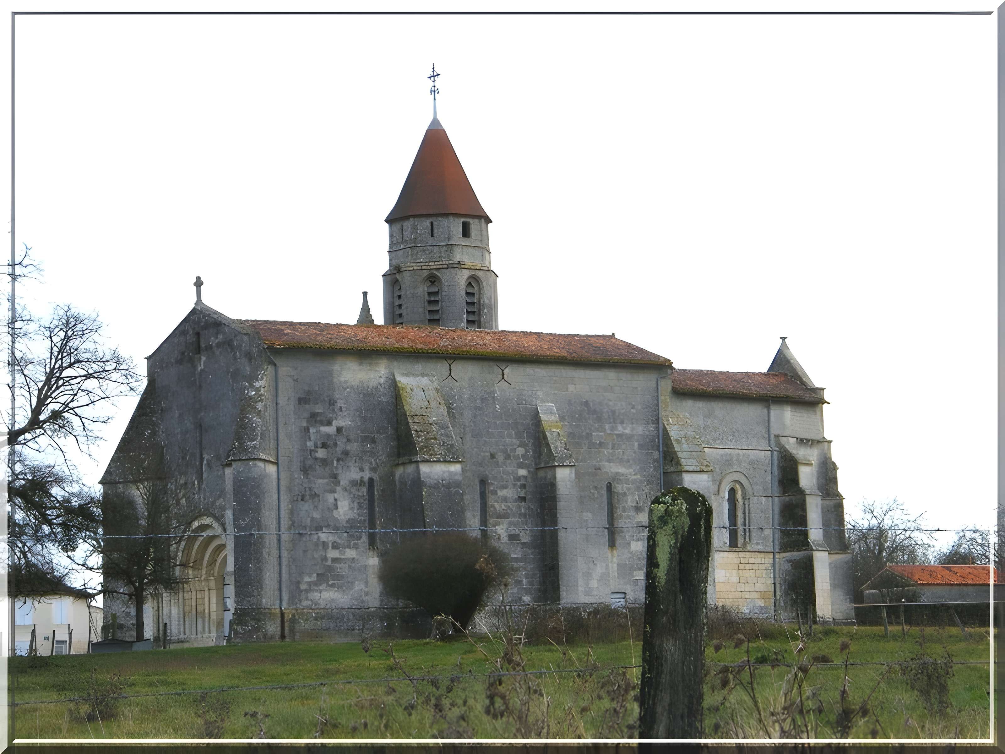 Église Saint-Quentin de Chermignac 