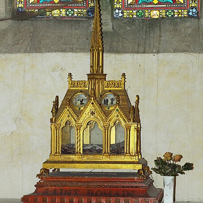 Photo de Église Saint-Romain de Druyes-les-Belles-Fontaines