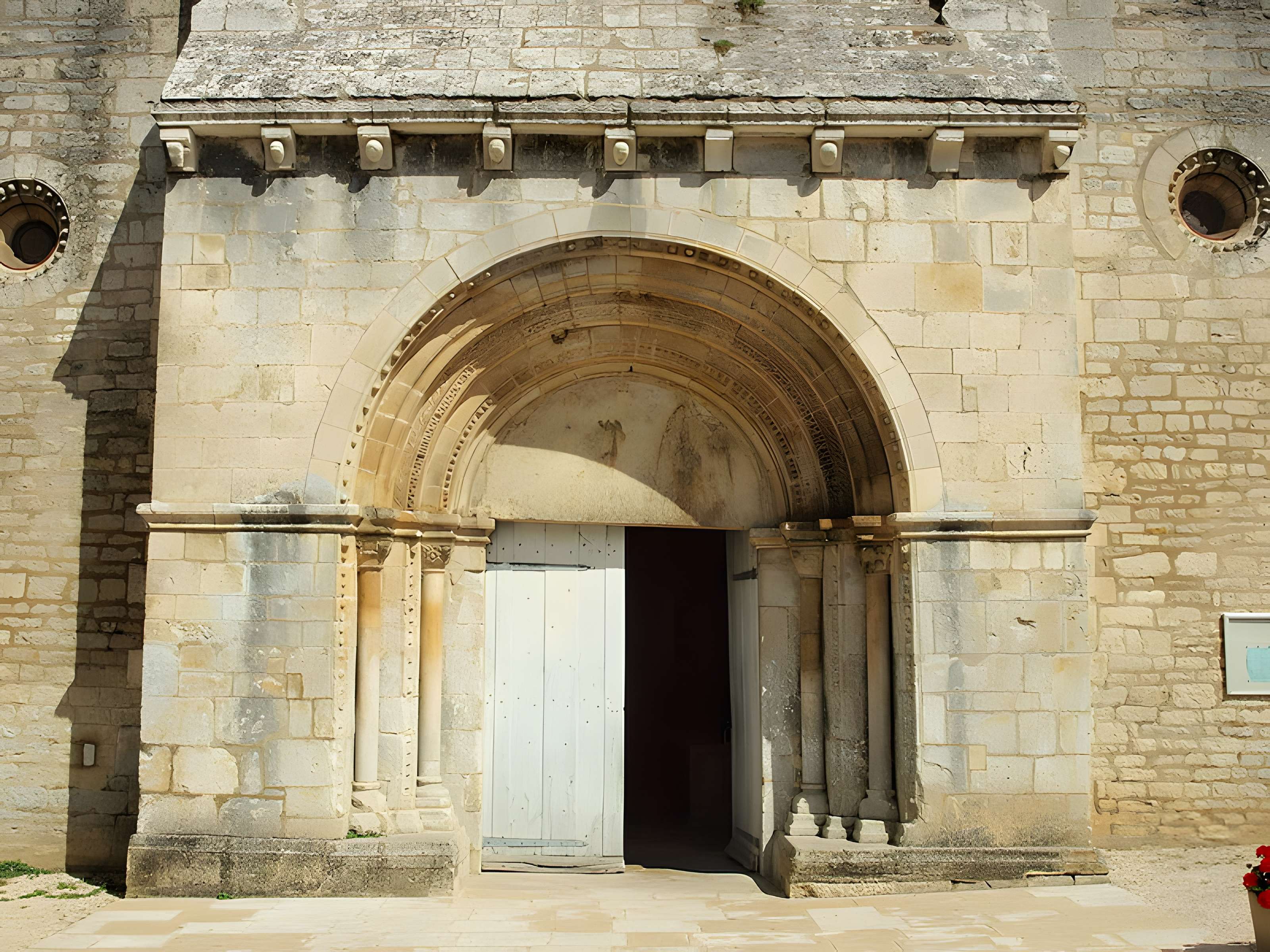 Église Saint-Romain de Druyes-les-Belles-Fontaines