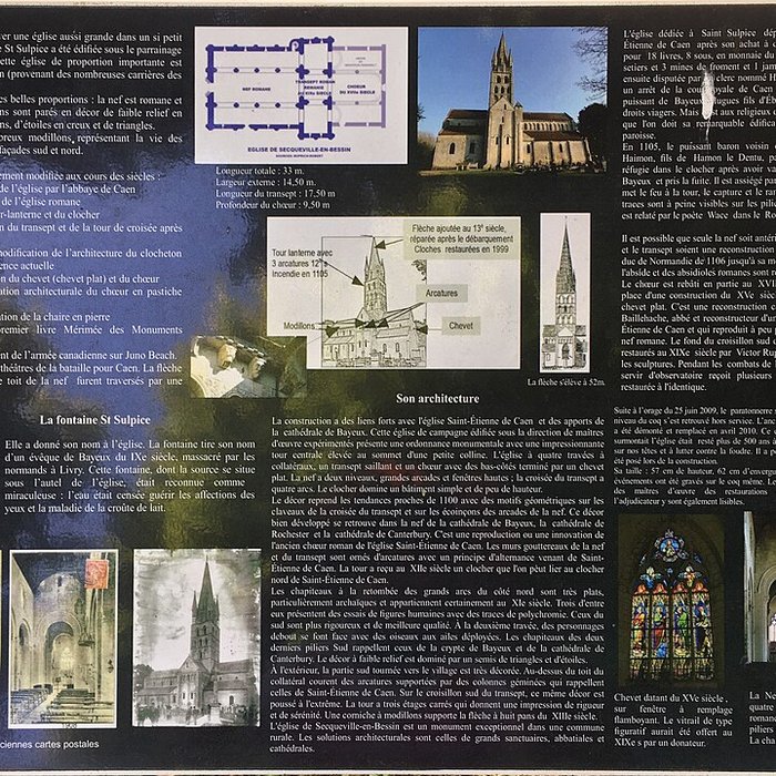 Photo de Église Saint-Sulpice de Secqueville-en-Bessin