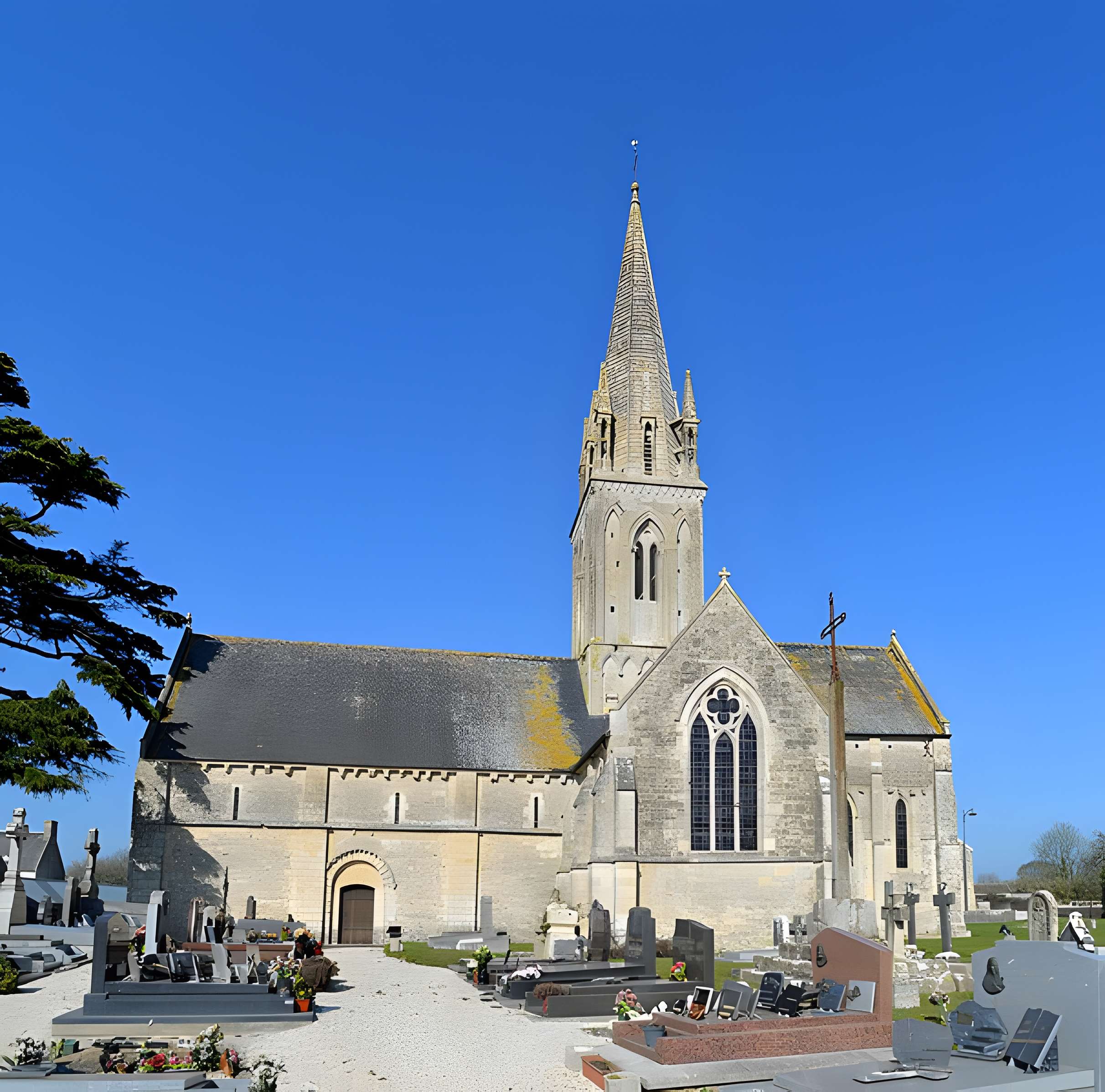 Église Saint-Vigor d'Asnières-en-Bessin