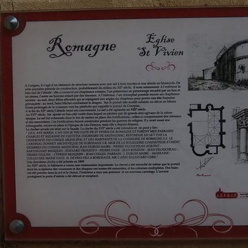 Église Saint-Vivien de Romagne