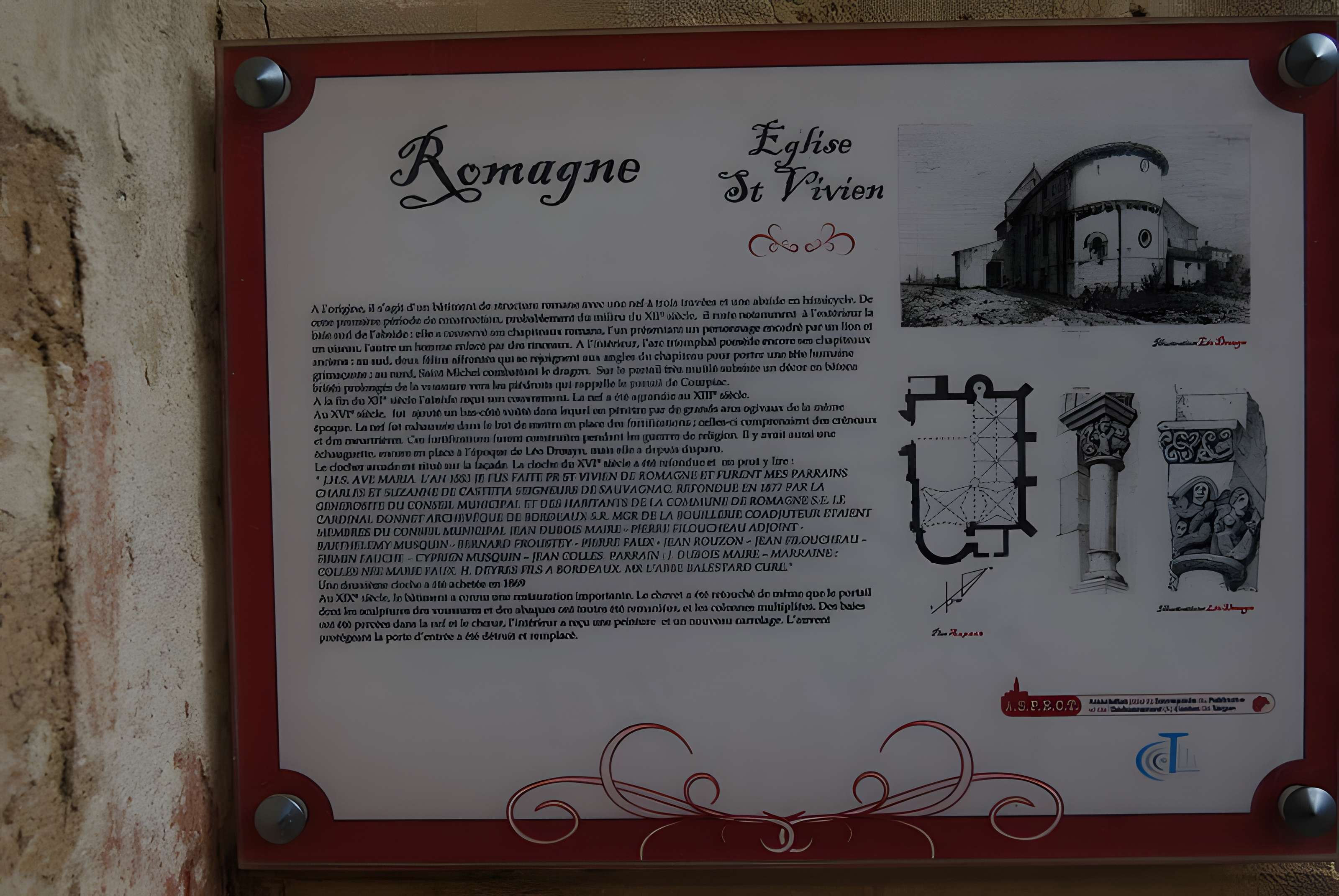 Église Saint-Vivien de Romagne