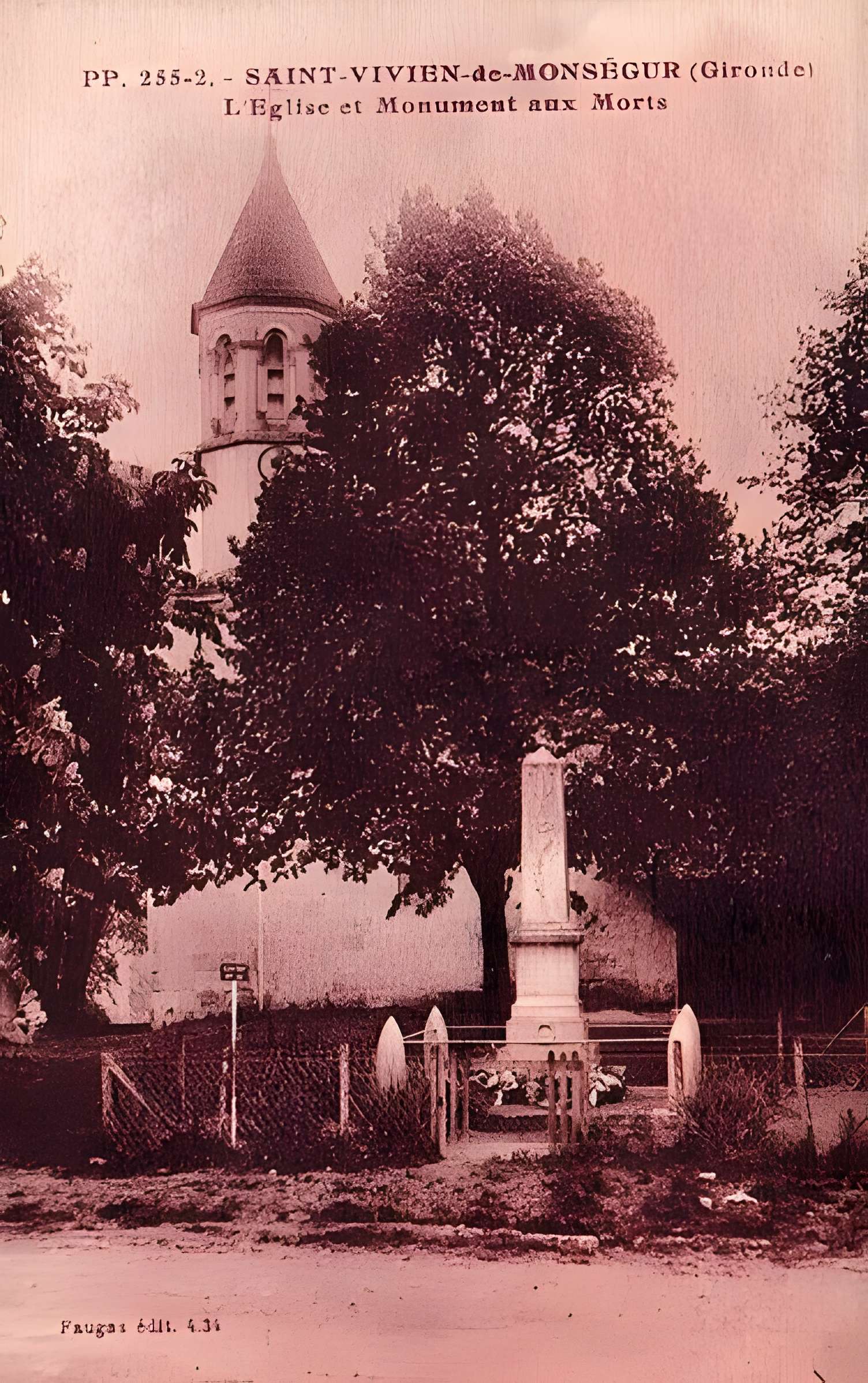 Église Saint-Vivien de Saint-Vivien-de-Monségur