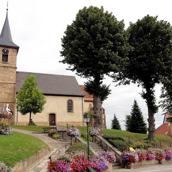 Photo de Église simultanée Saint-Jean-Baptiste de Hohwiller