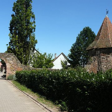 Enceinte 10 Route de Sélestat de Guémar