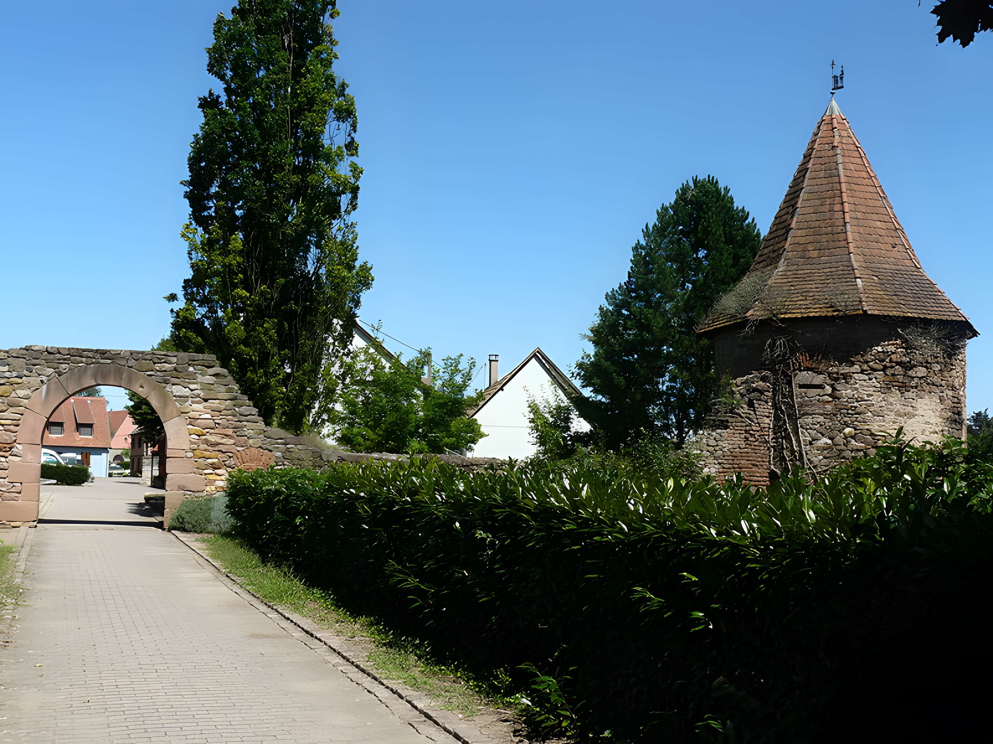 Enceinte 10 Route de Sélestat de Guémar
