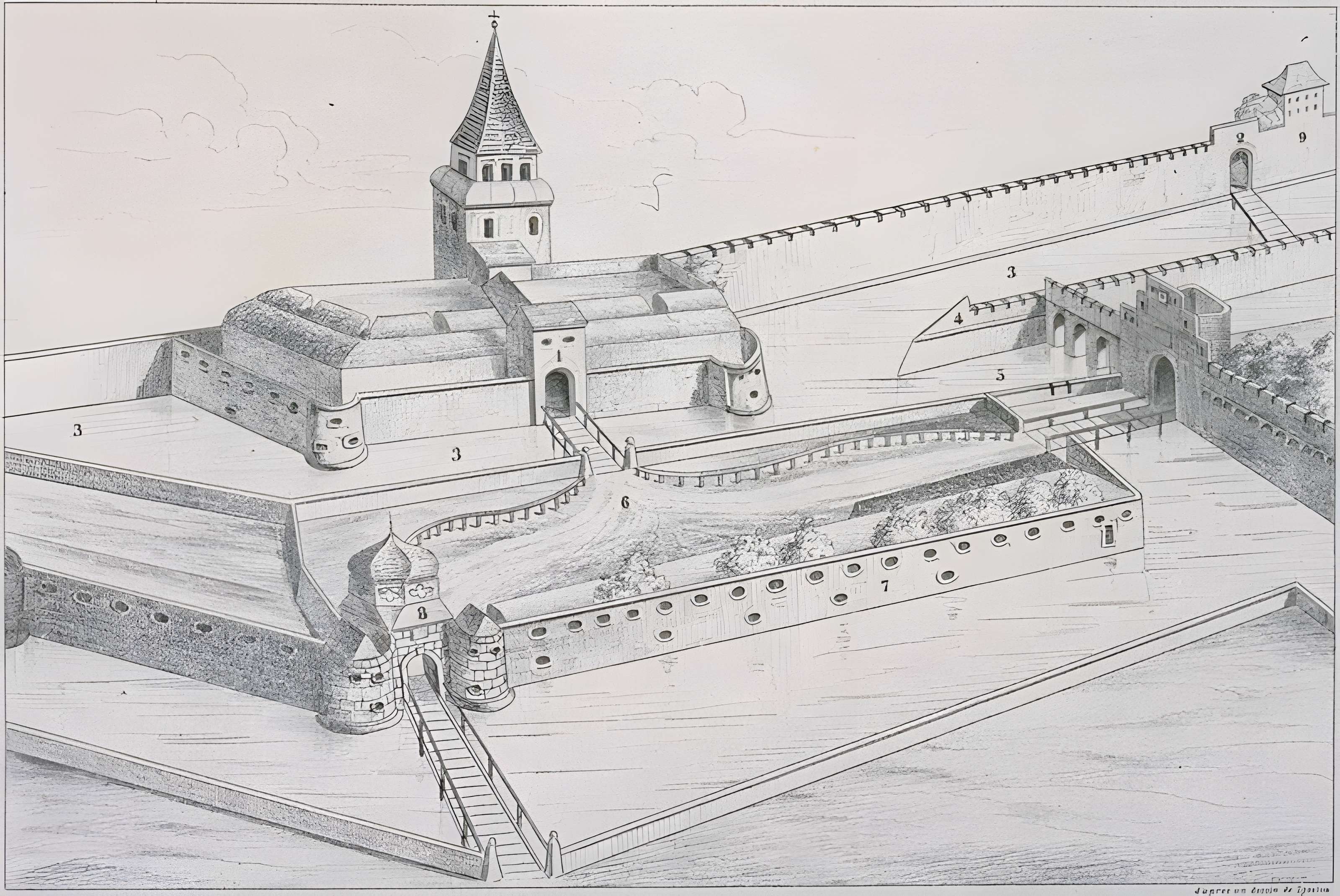 Enceinte du Moyen âge de Strasbourg