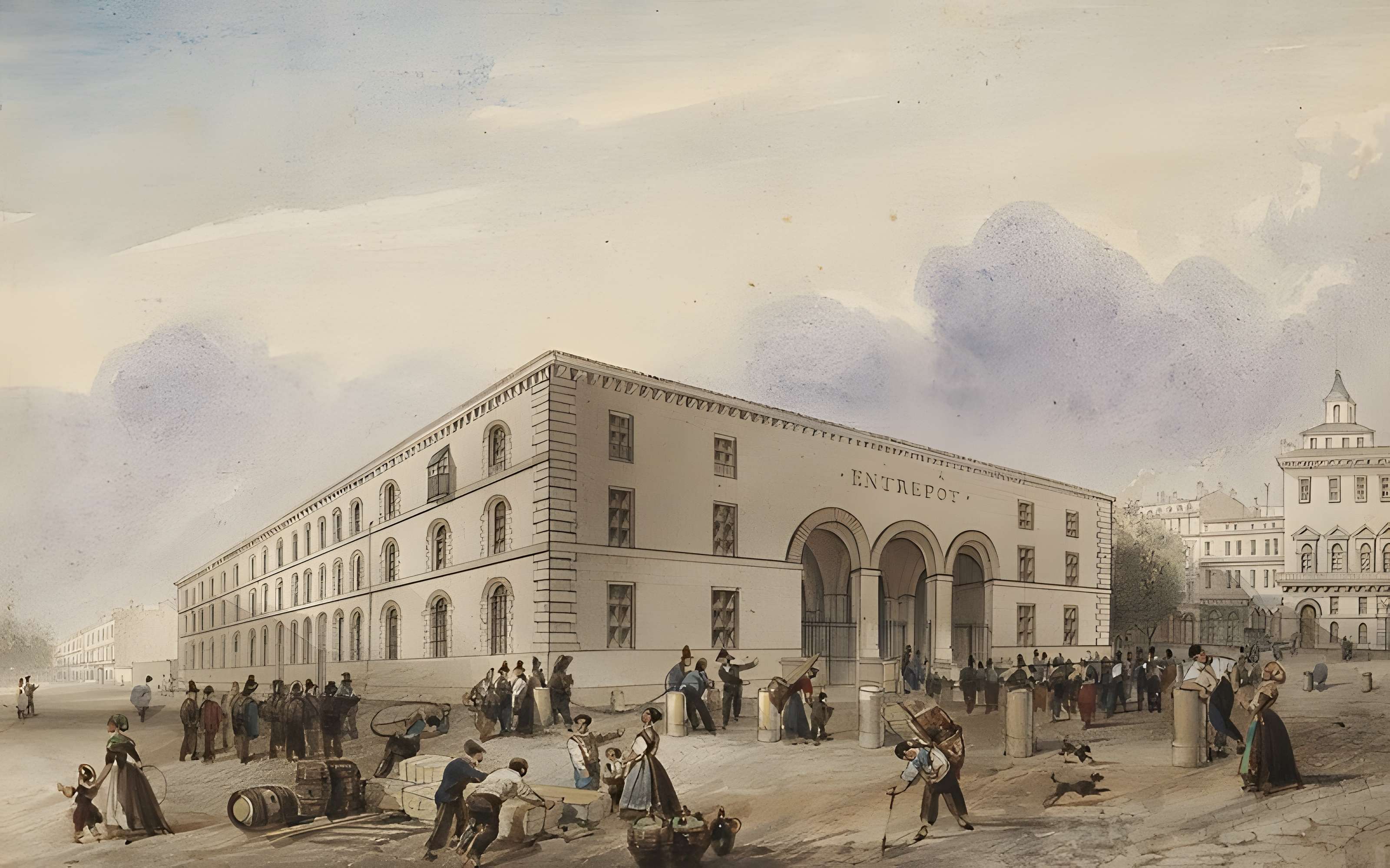 Entrepôt Lainé de Bordeaux