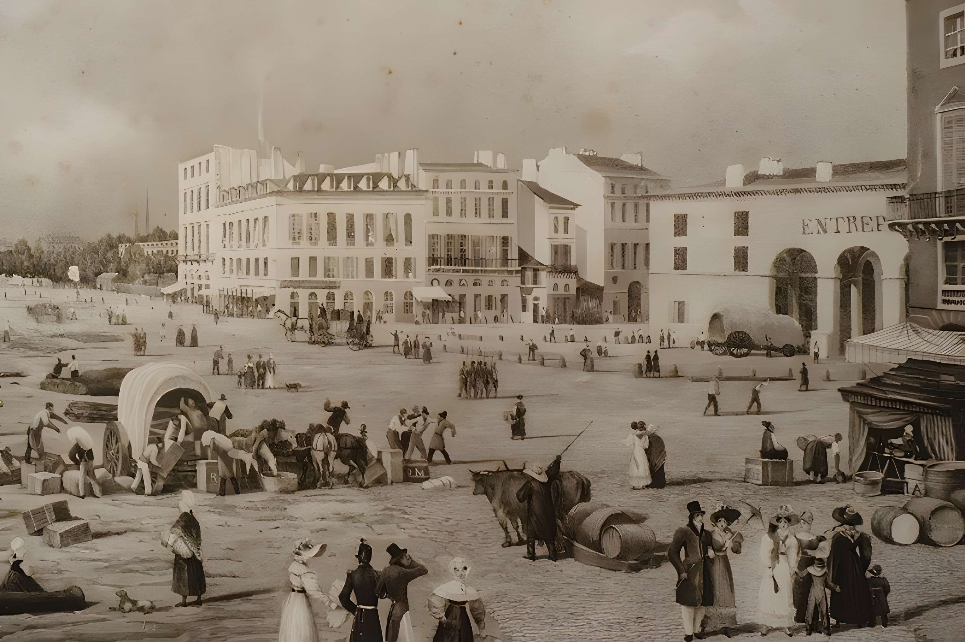 Entrepôt Lainé de Bordeaux