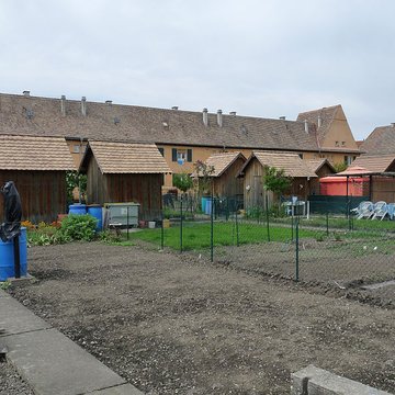 Faubourg-jardin du Stockfeld à Strasbourg