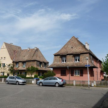 Faubourg-jardin du Stockfeld à Strasbourg