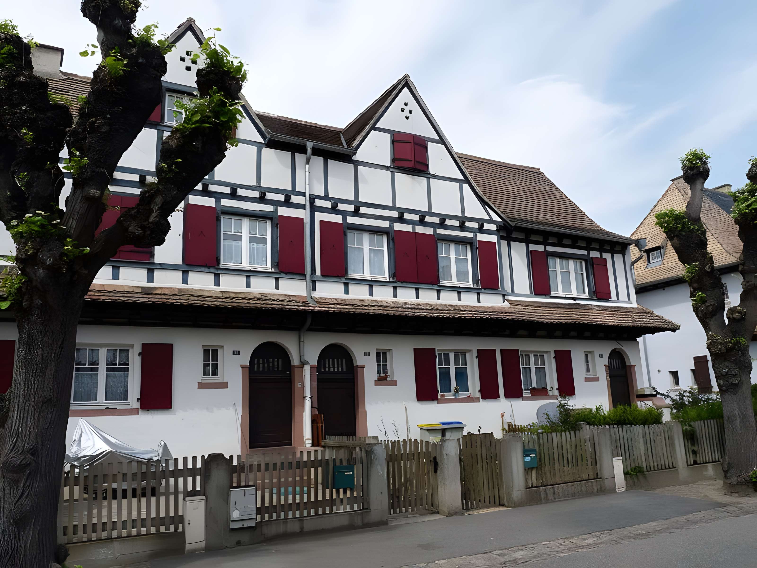 Faubourg-jardin du Stockfeld à Strasbourg