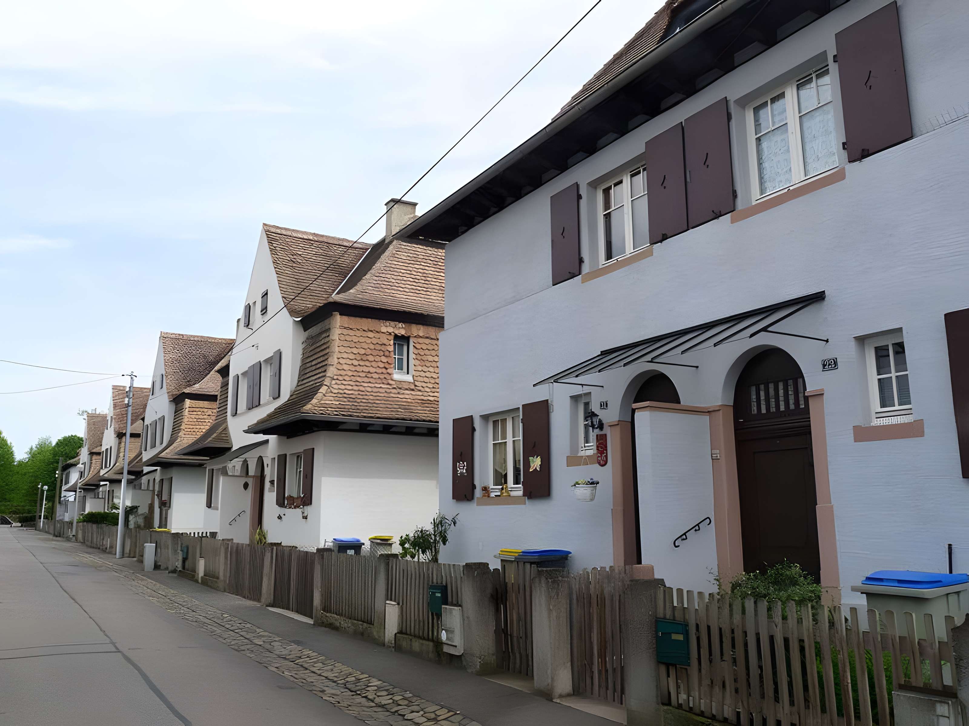 Faubourg-jardin du Stockfeld à Strasbourg