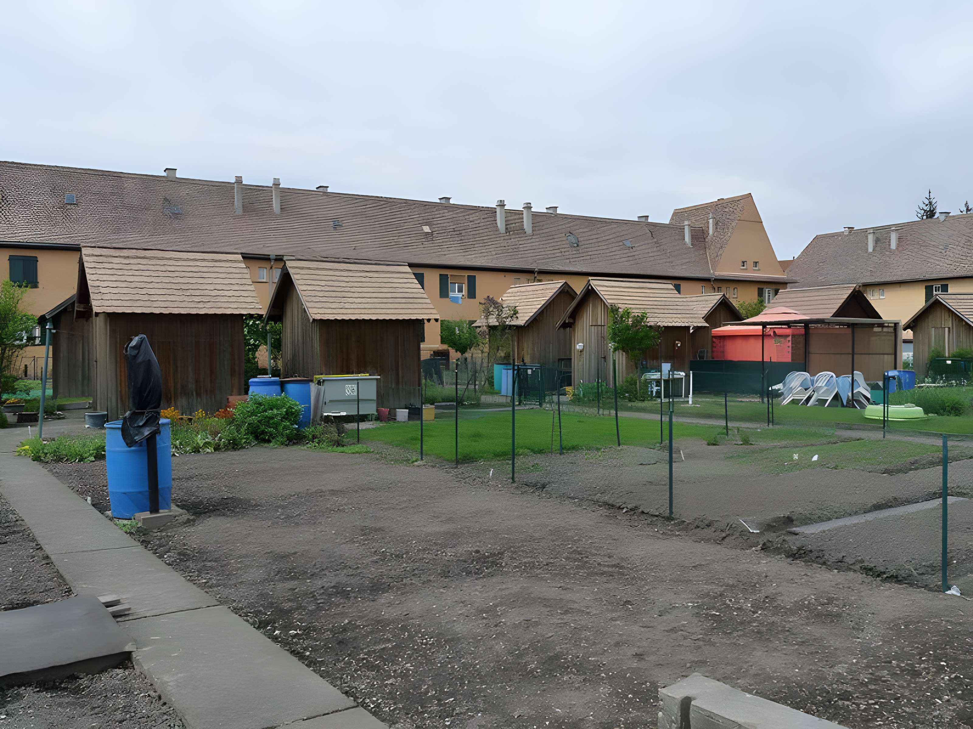 Faubourg-jardin du Stockfeld à Strasbourg