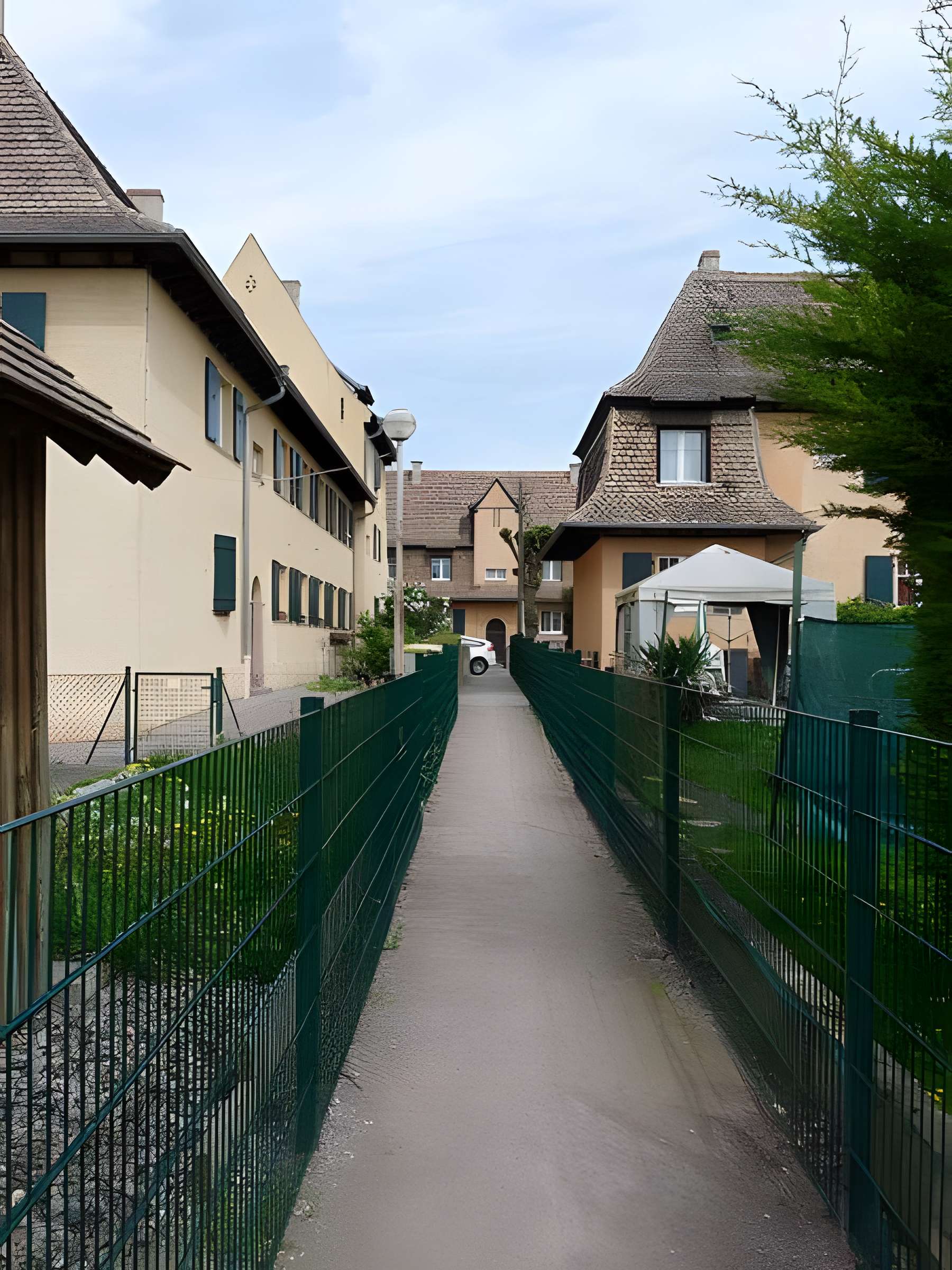 Faubourg-jardin du Stockfeld à Strasbourg