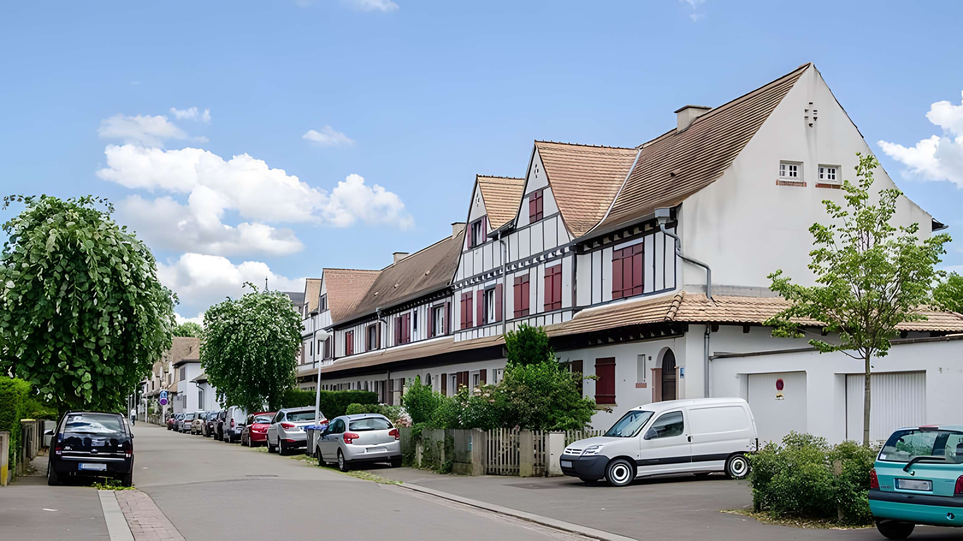 Faubourg-jardin du Stockfeld à Strasbourg