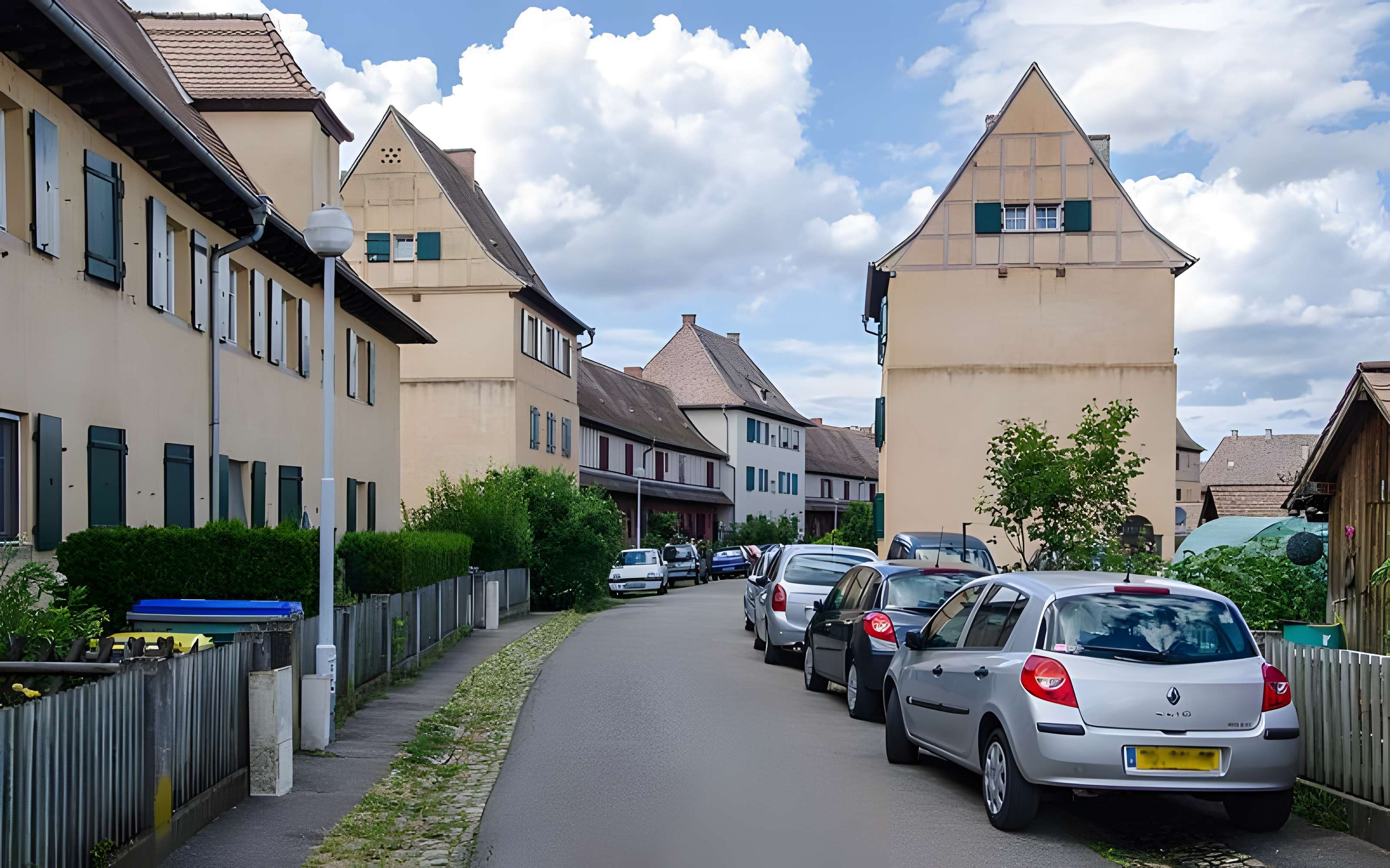 Faubourg-jardin du Stockfeld à Strasbourg