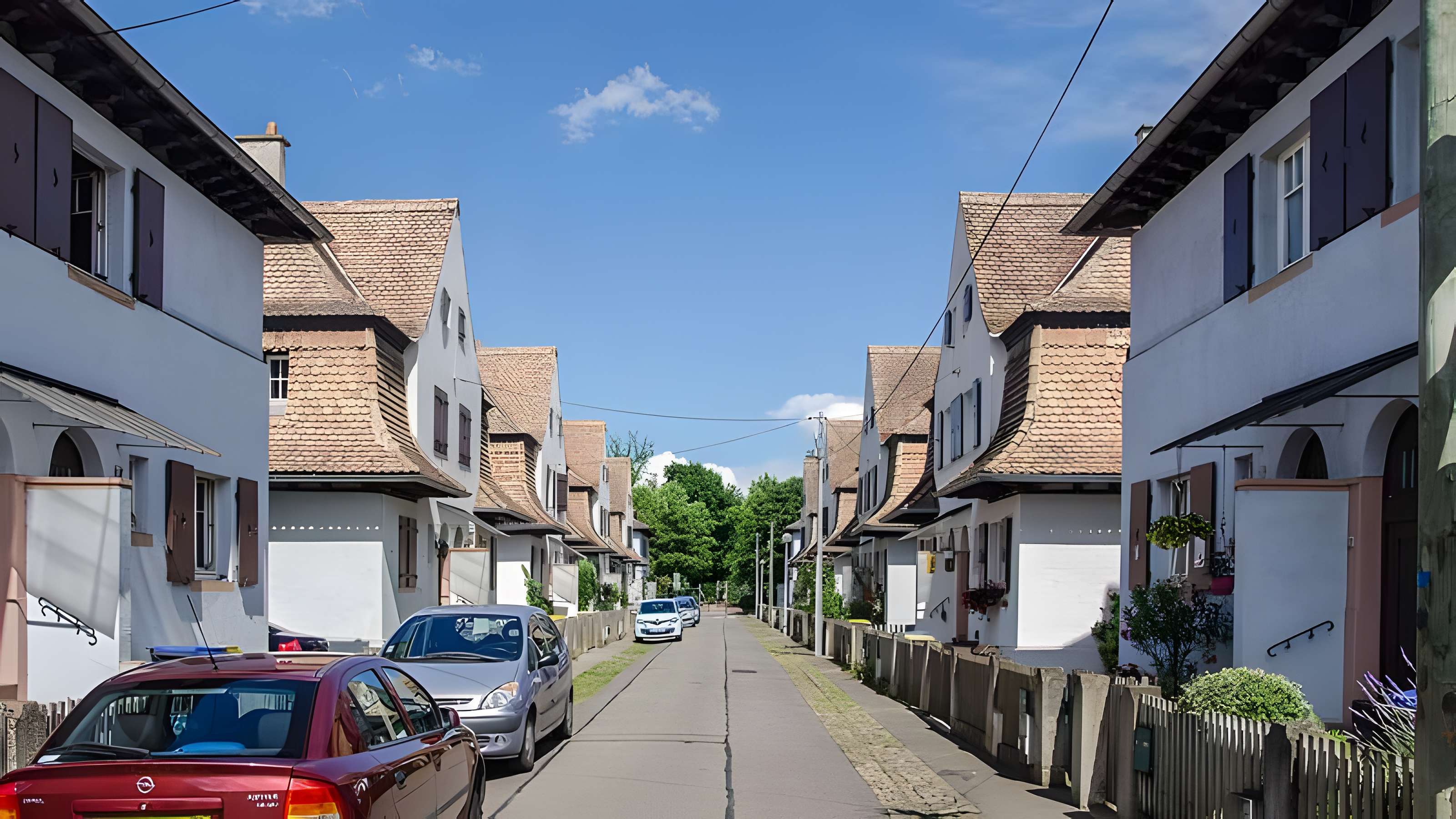 Faubourg-jardin du Stockfeld à Strasbourg