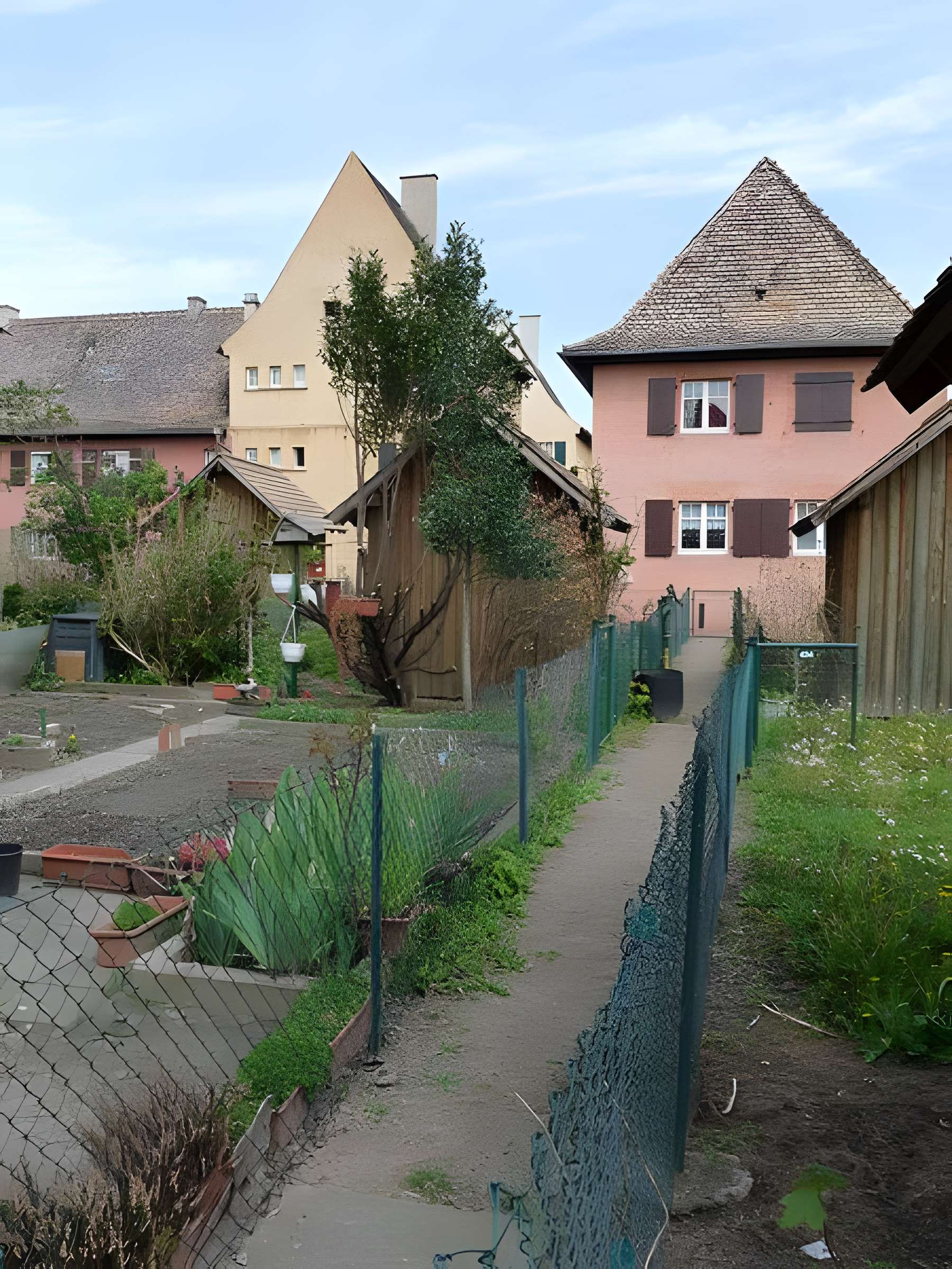 Faubourg-jardin du Stockfeld à Strasbourg