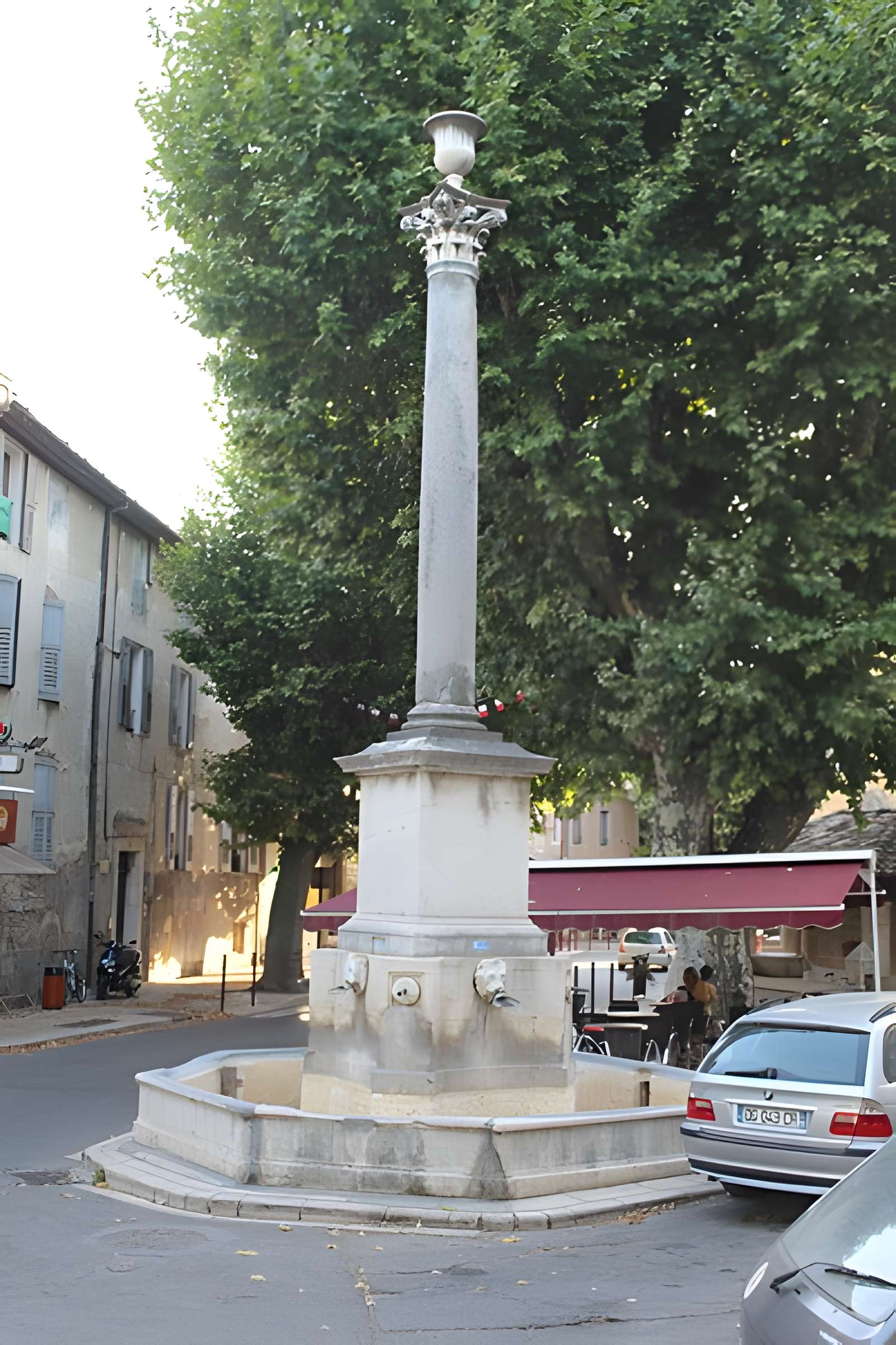 Fontaine de la Colonne à Riez