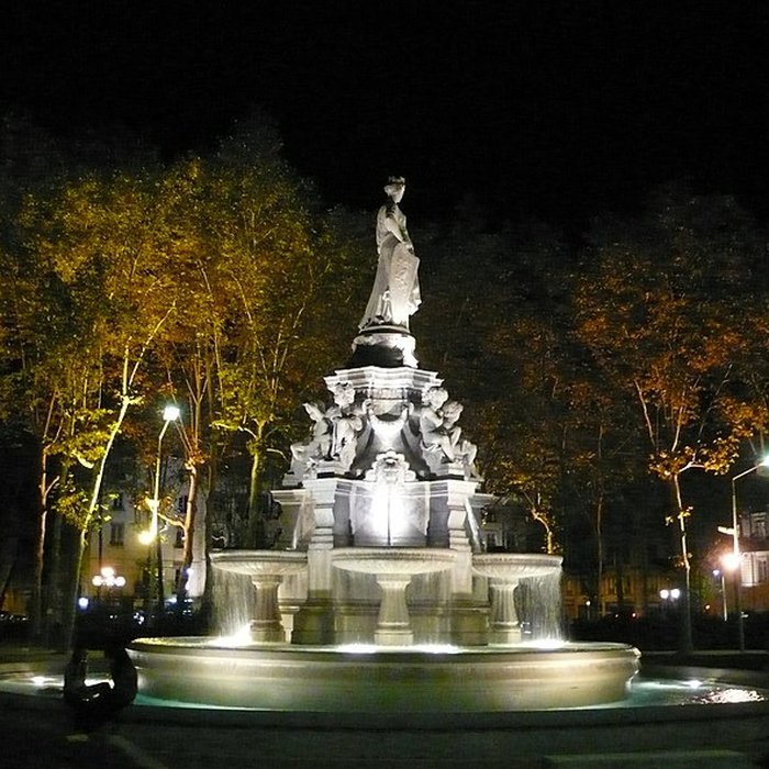 Photo de Fontaine de la place du Maréchal-Lyautey à Lyon