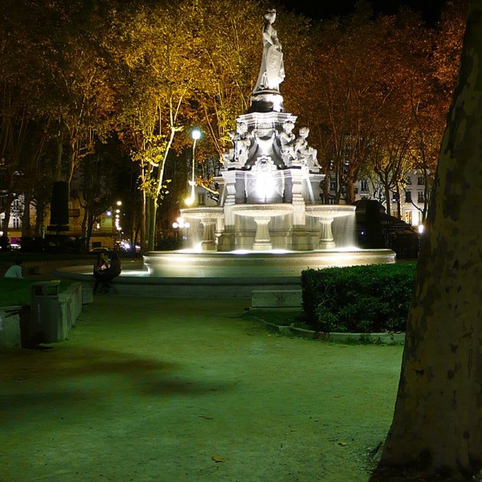 Photo de Fontaine de la place du Maréchal-Lyautey à Lyon