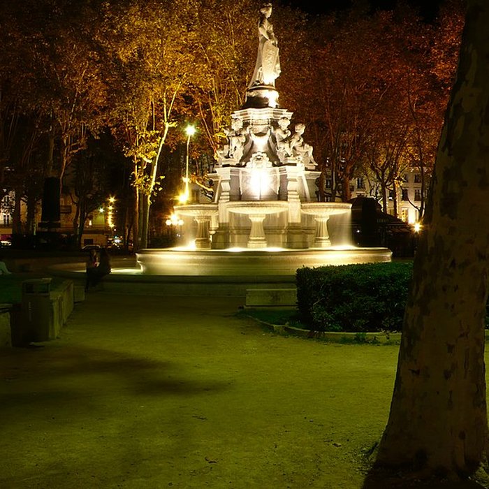 Photo de Fontaine de la place du Maréchal-Lyautey à Lyon