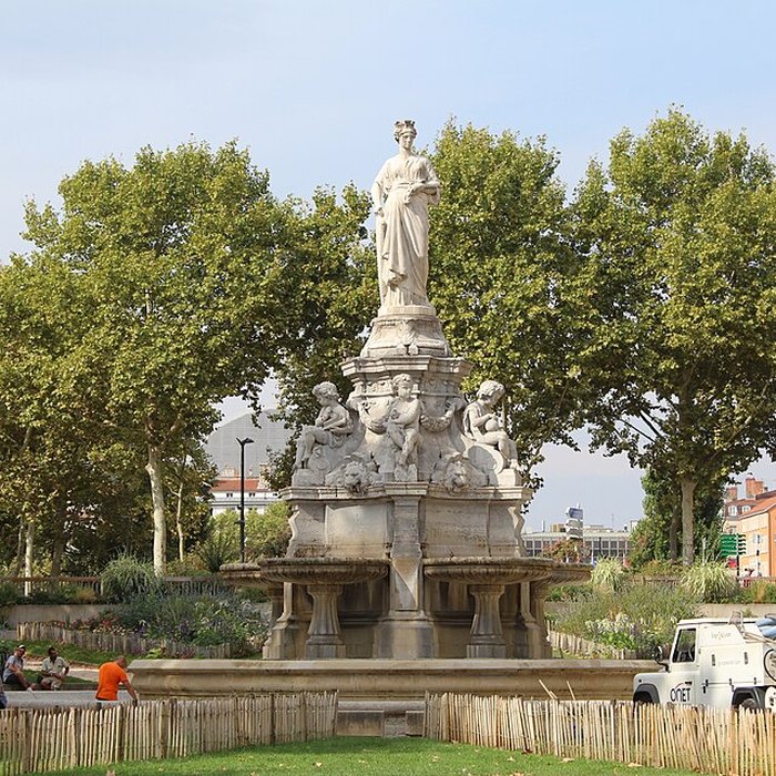 Photo de Fontaine de la place du Maréchal-Lyautey à Lyon