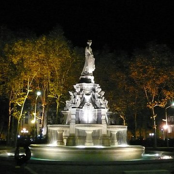 Fontaine de la place du Maréchal-Lyautey à Lyon