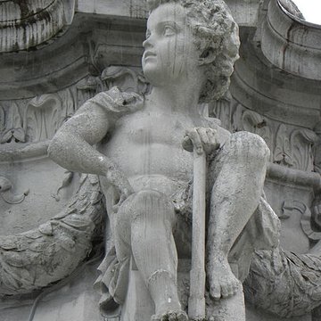 Fontaine de la place du Maréchal-Lyautey à Lyon