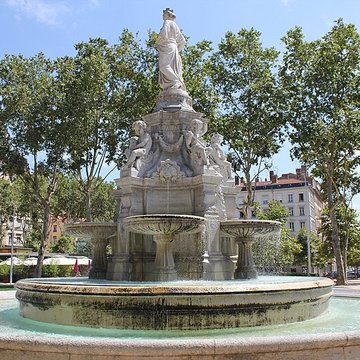 Fontaine de la place du Maréchal-Lyautey à Lyon