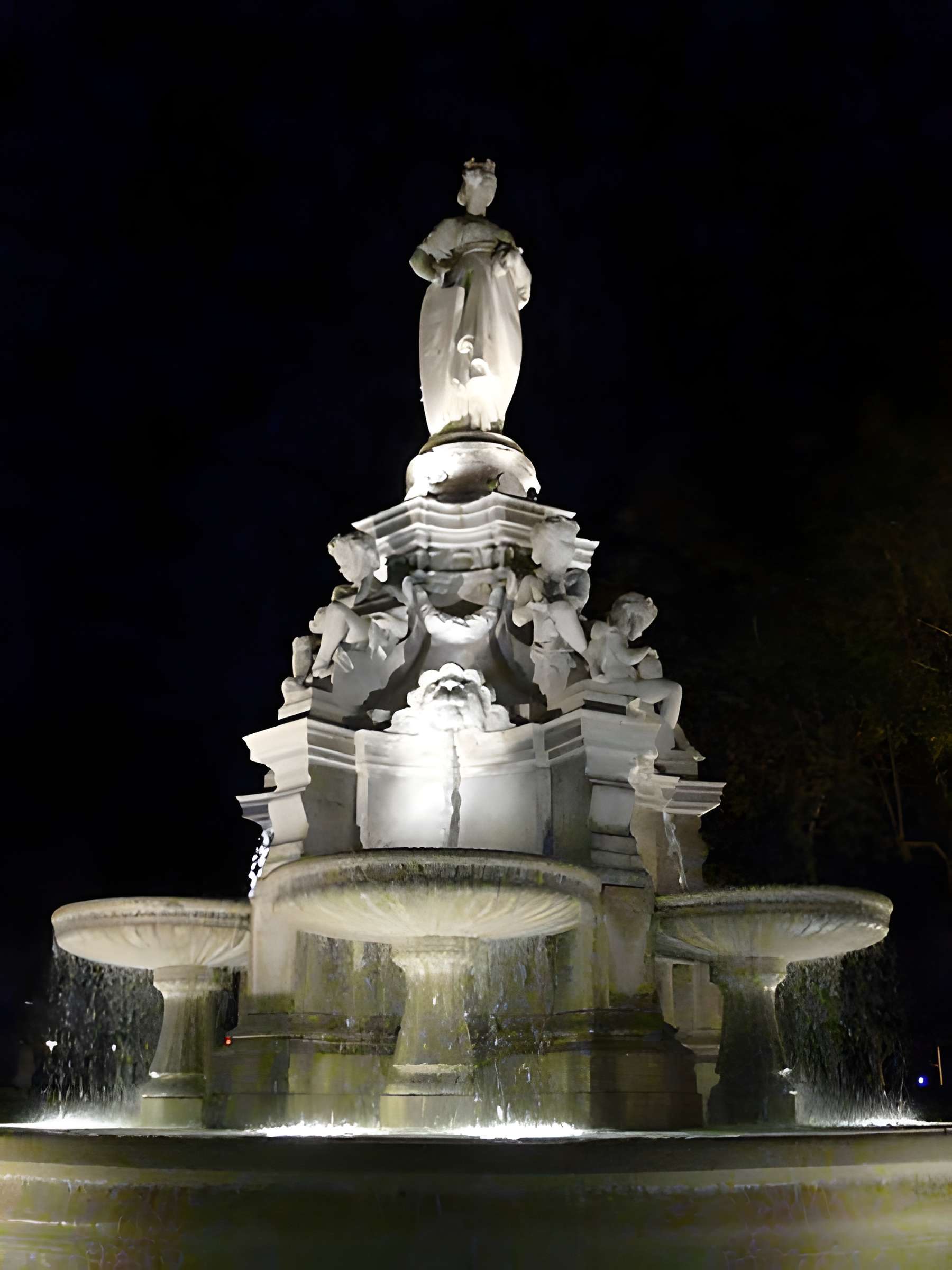 Fontaine de la place du Maréchal-Lyautey à Lyon 