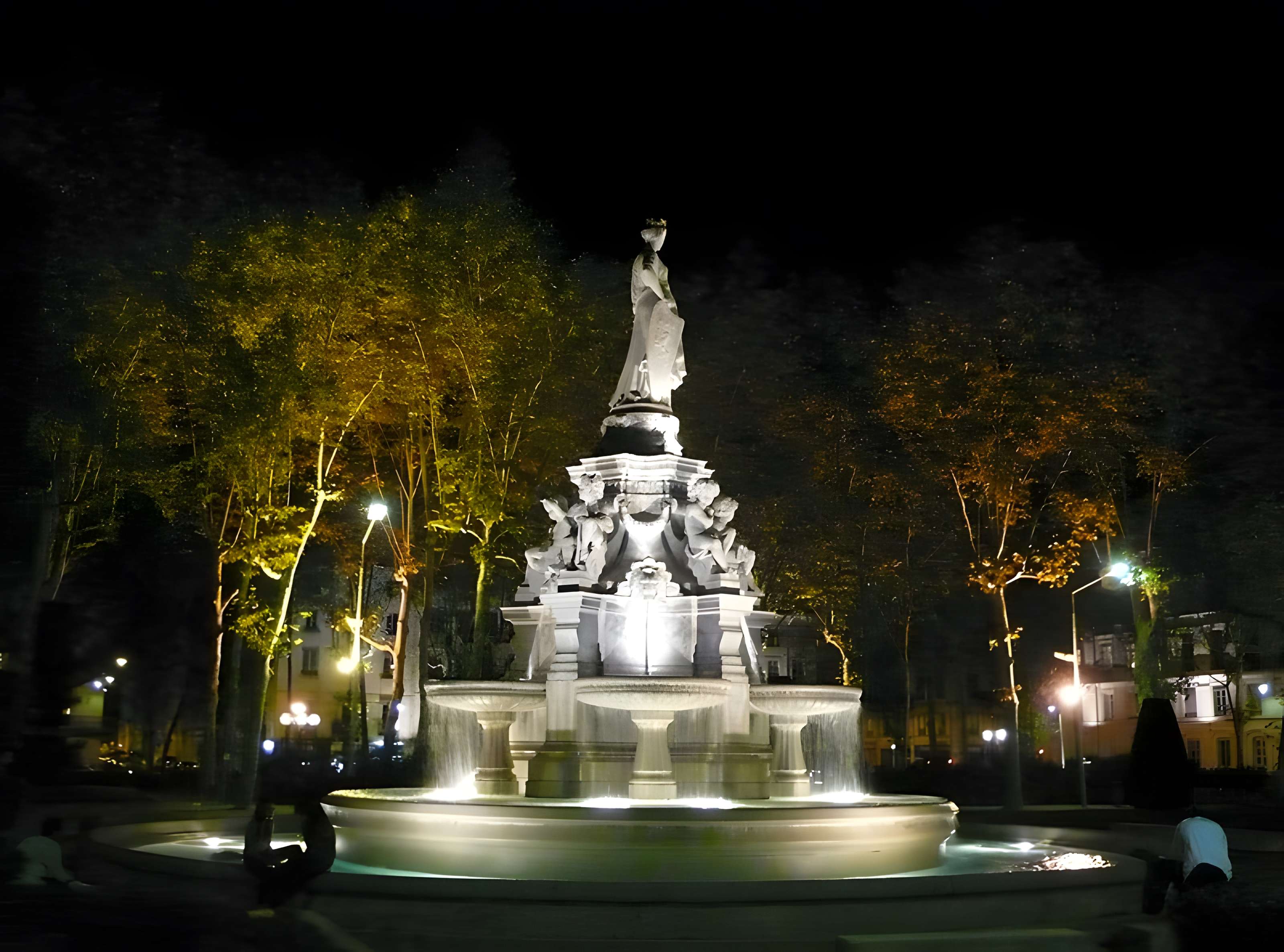 Fontaine de la place du Maréchal-Lyautey à Lyon