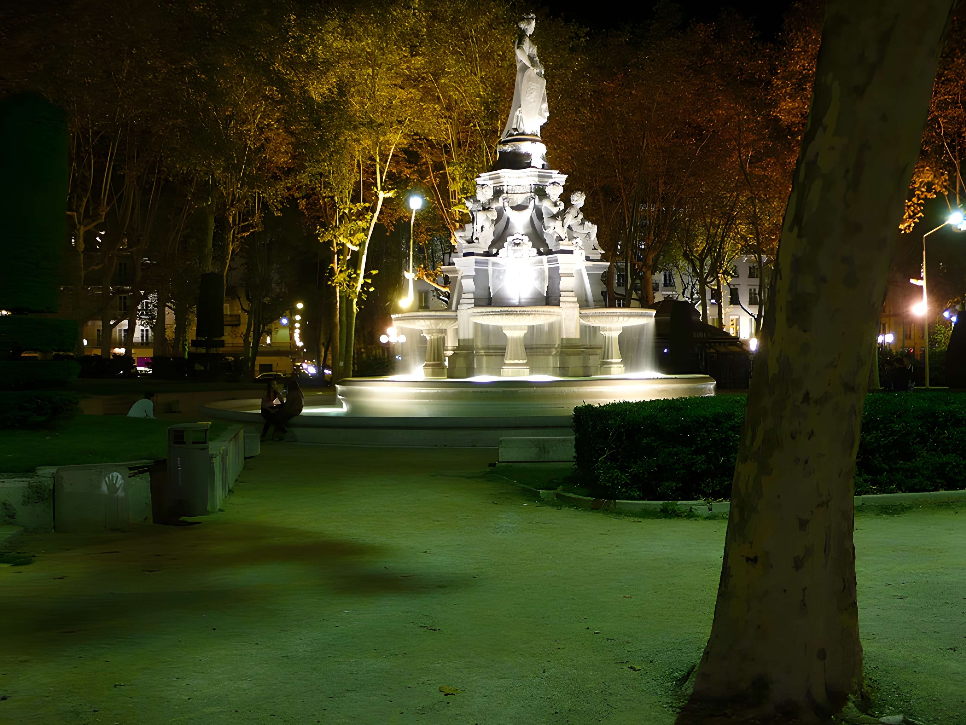 Fontaine de la place du Maréchal-Lyautey à Lyon