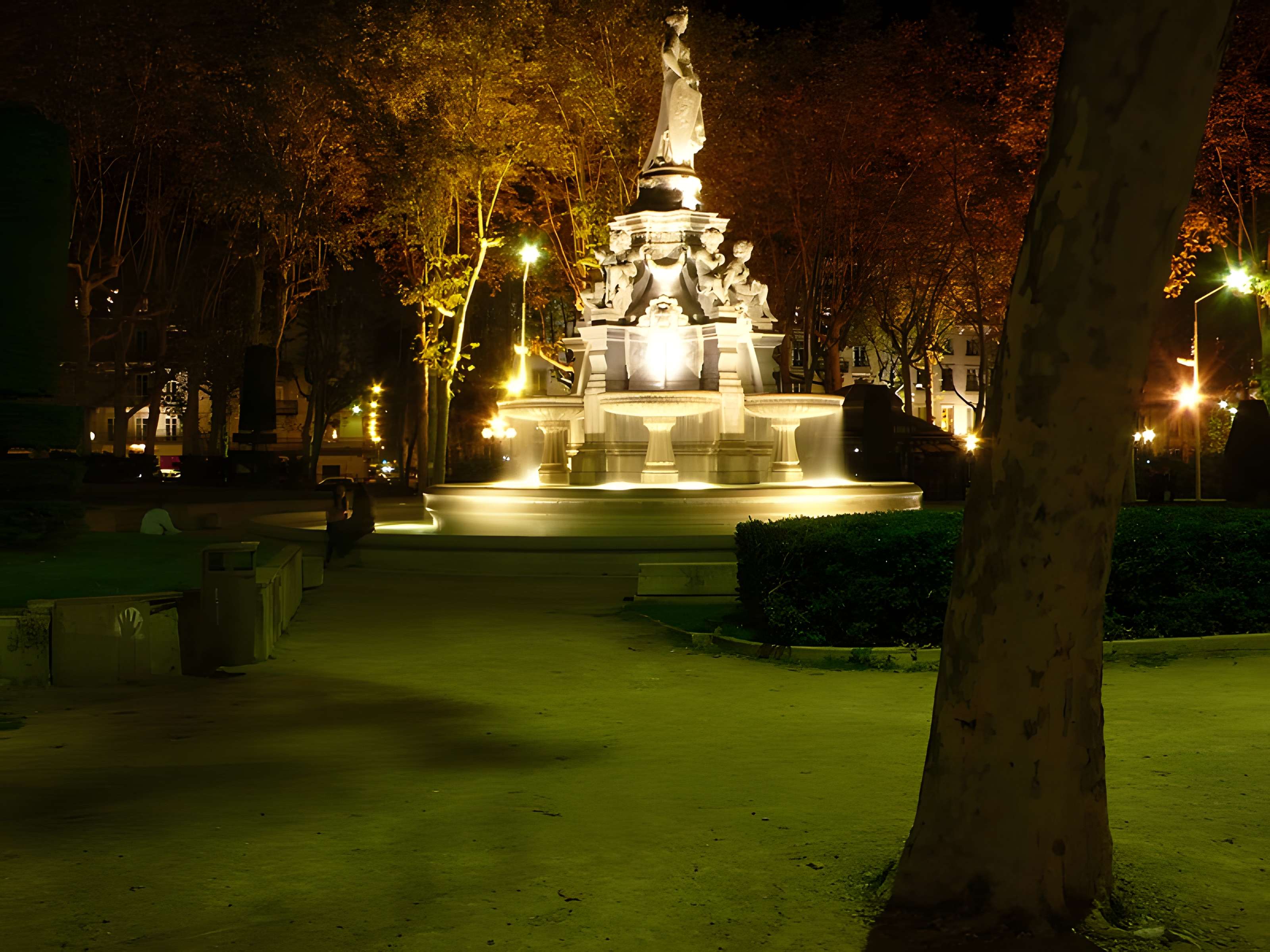 Fontaine de la place du Maréchal-Lyautey à Lyon