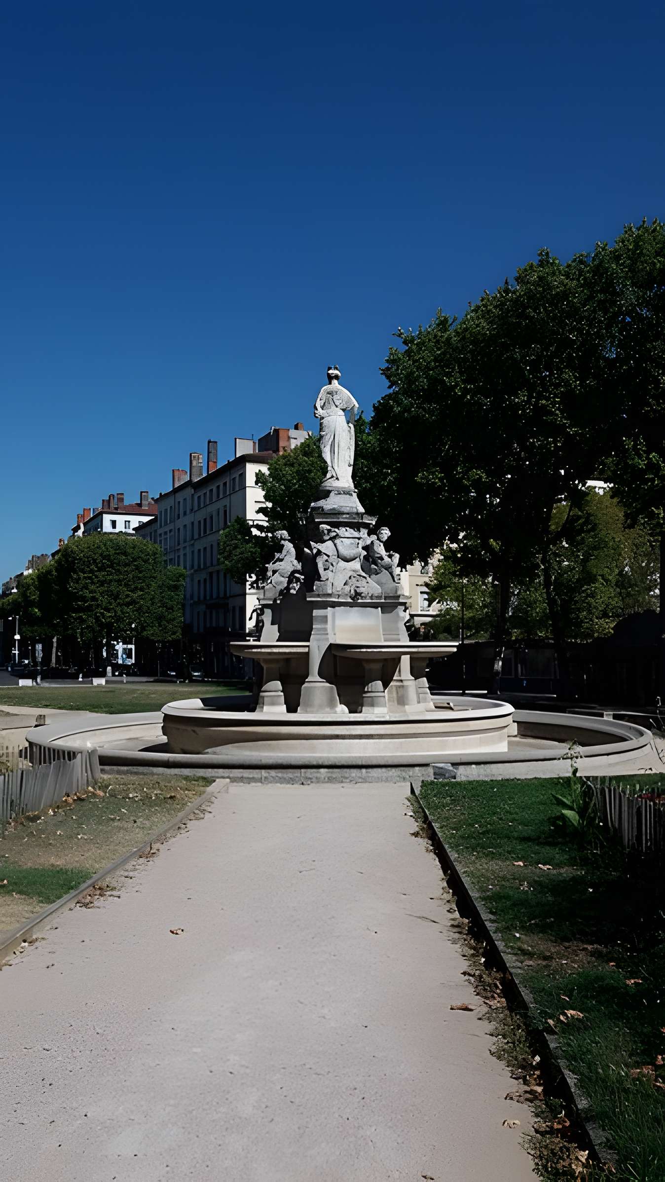 Fontaine de la place du Maréchal-Lyautey à Lyon