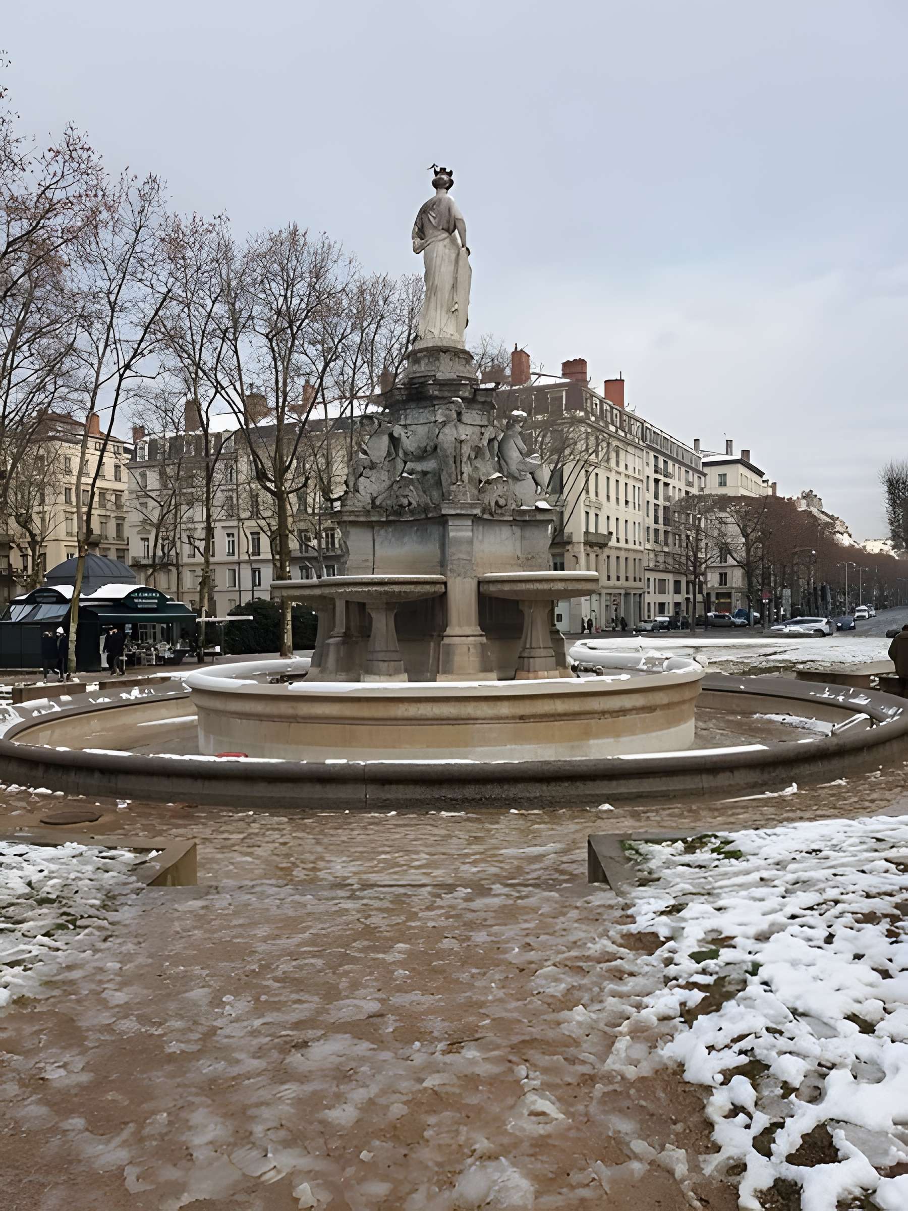 Fontaine de la place du Maréchal-Lyautey à Lyon