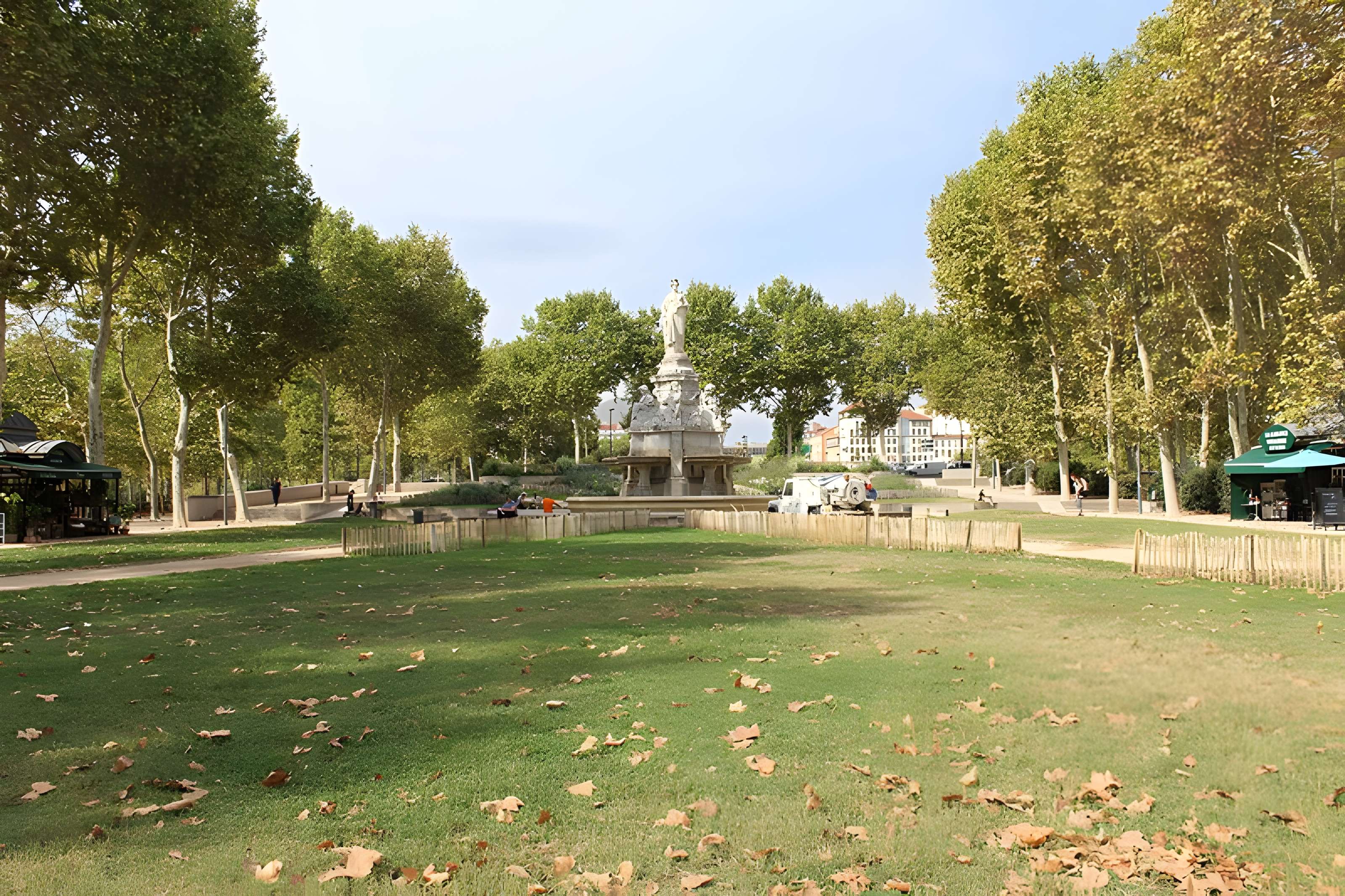 Fontaine de la place du Maréchal-Lyautey à Lyon