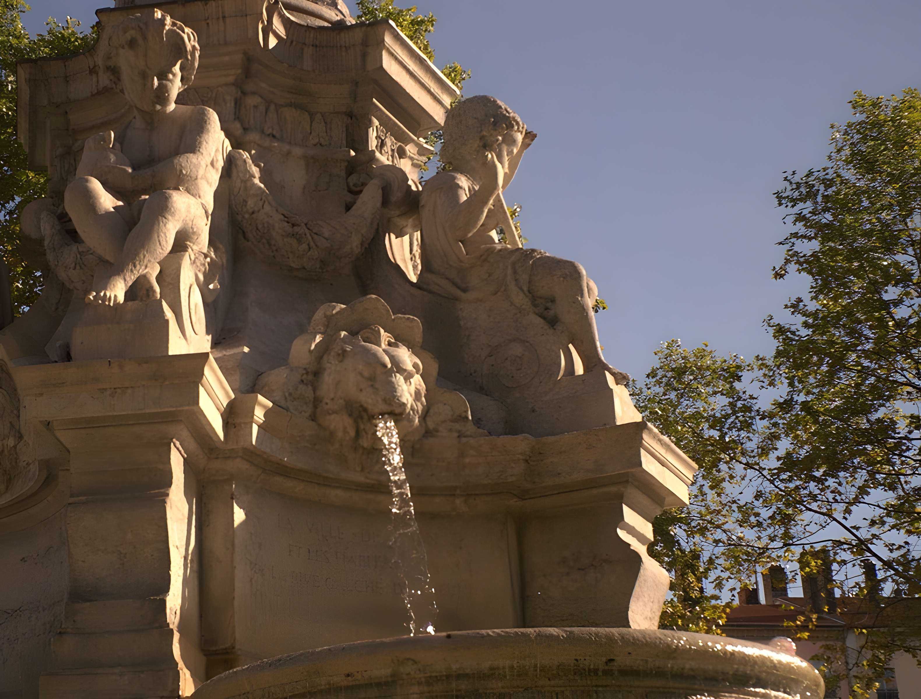 Fontaine de la place du Maréchal-Lyautey à Lyon