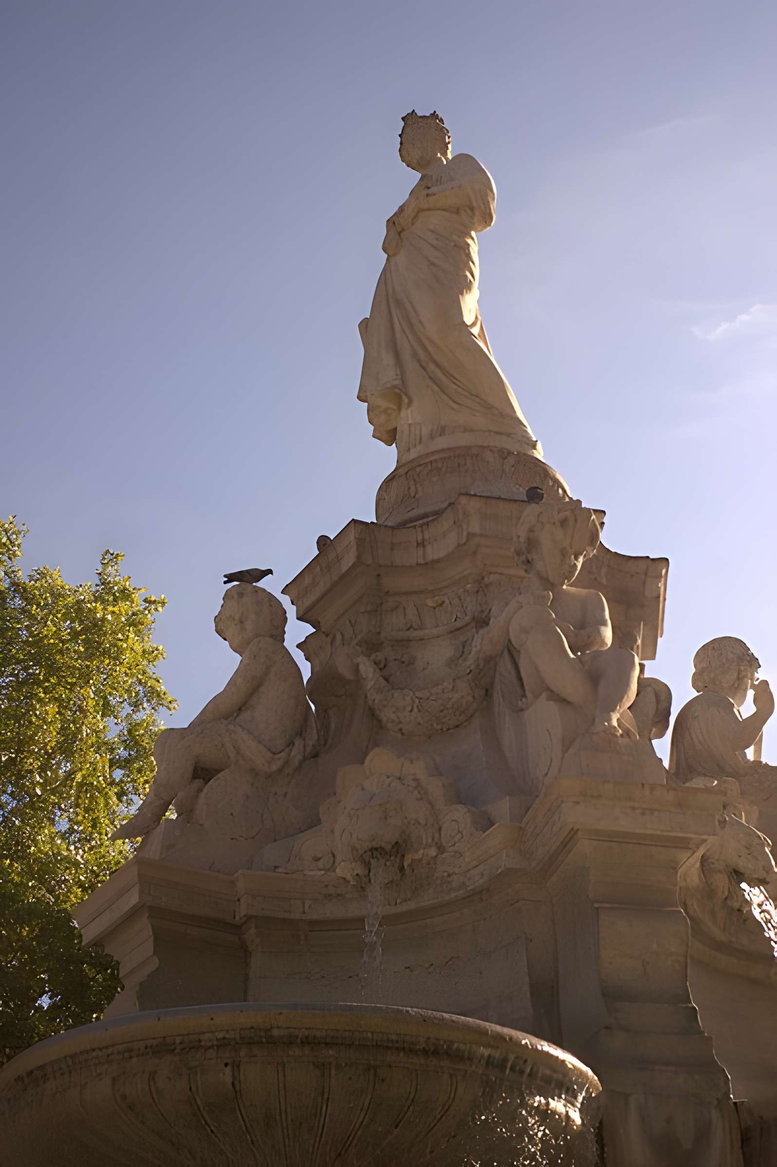 Fontaine de la place du Maréchal-Lyautey à Lyon