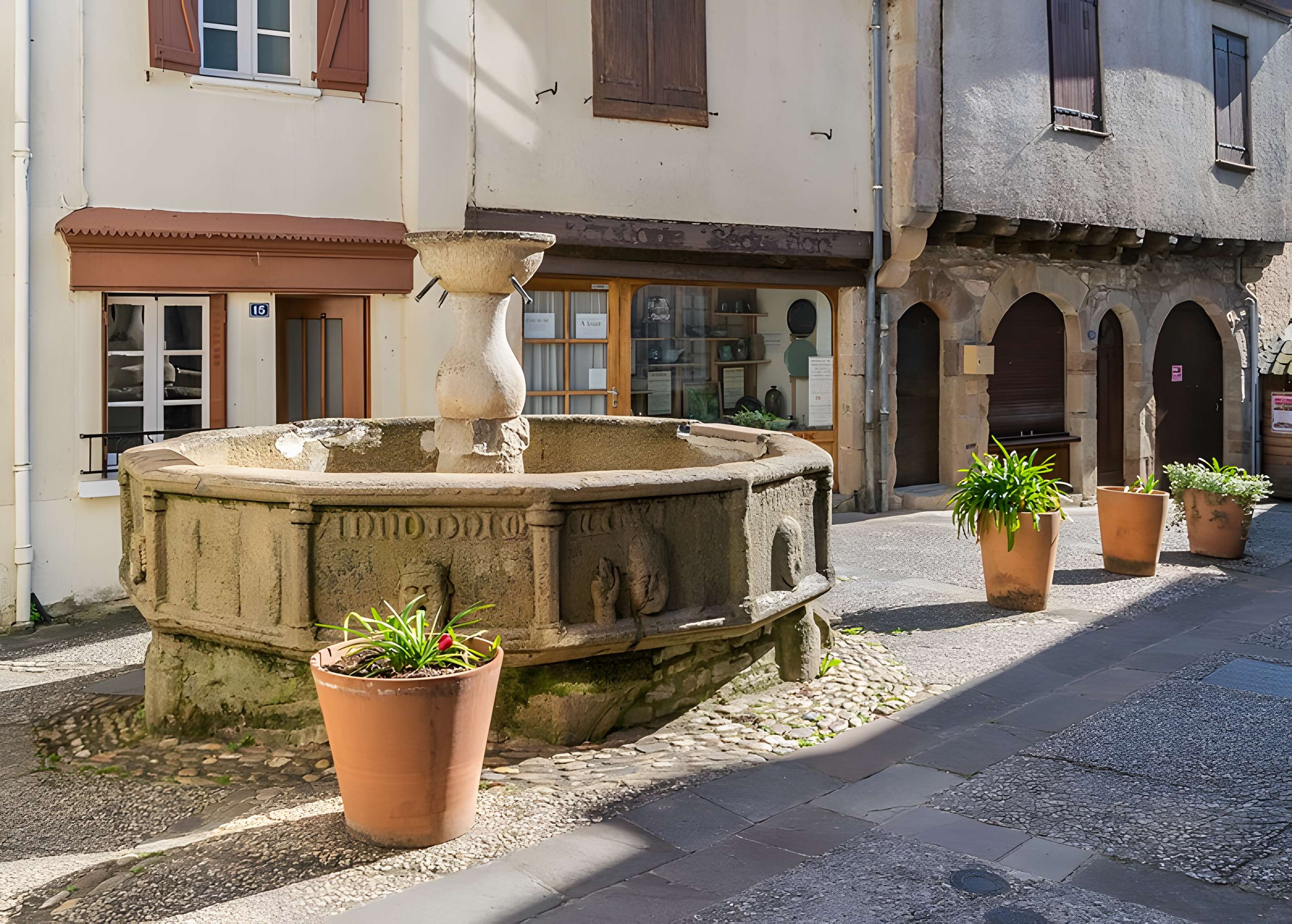 Fontaine de Najac