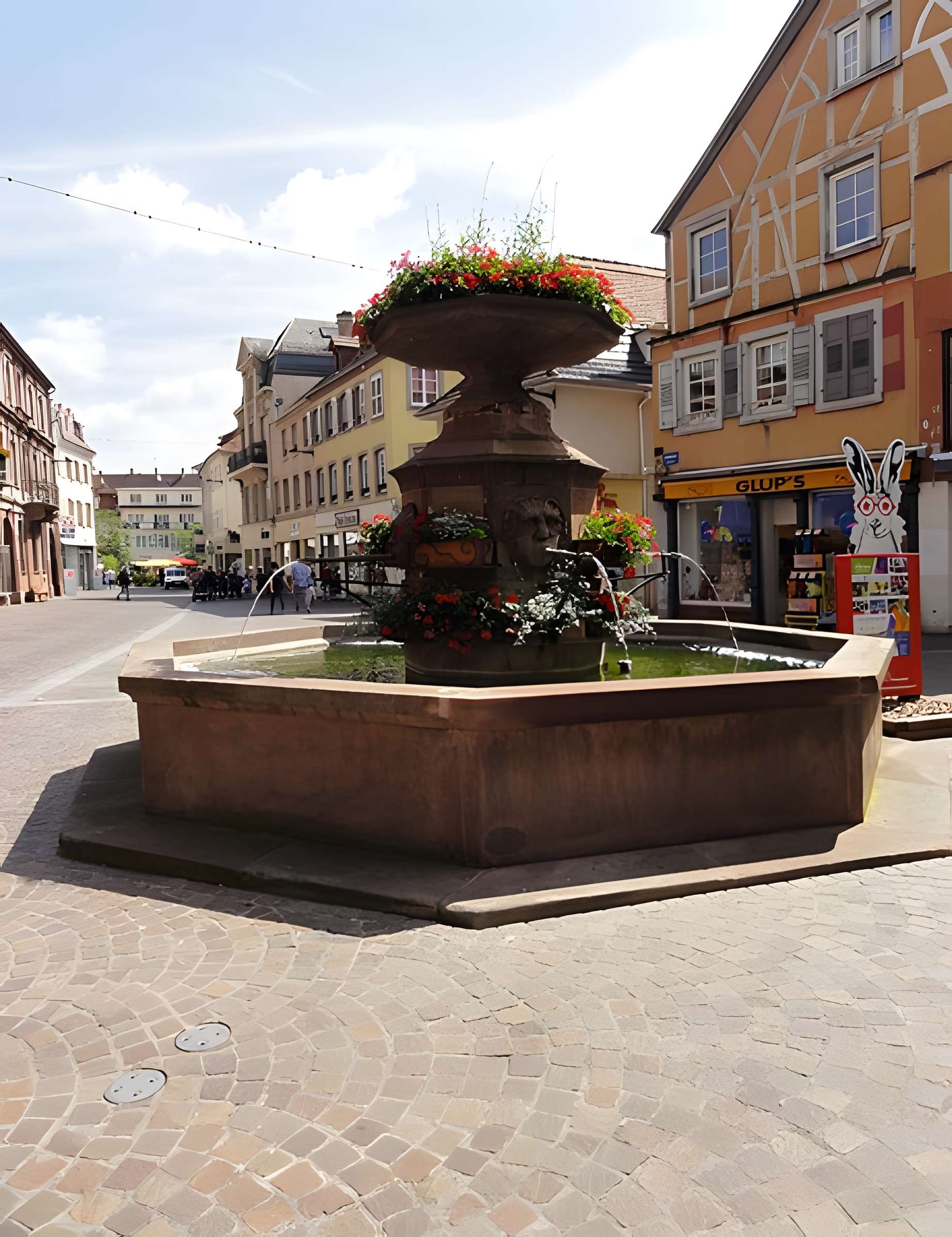 Fontaine place Saint-Georges d'Haguenau