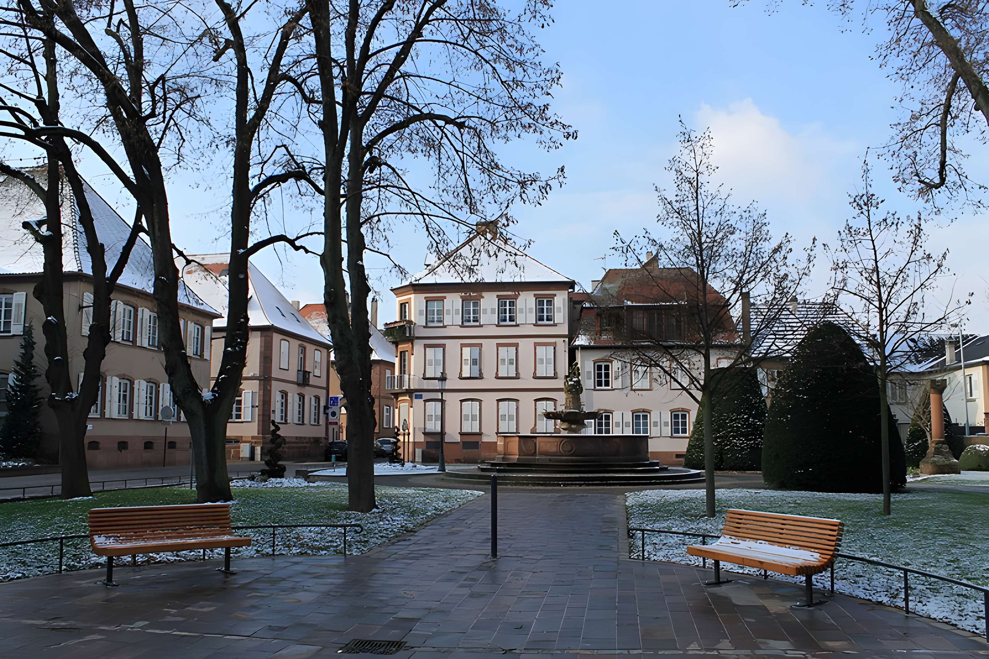 Fontaine place Saint-Georges d'Haguenau