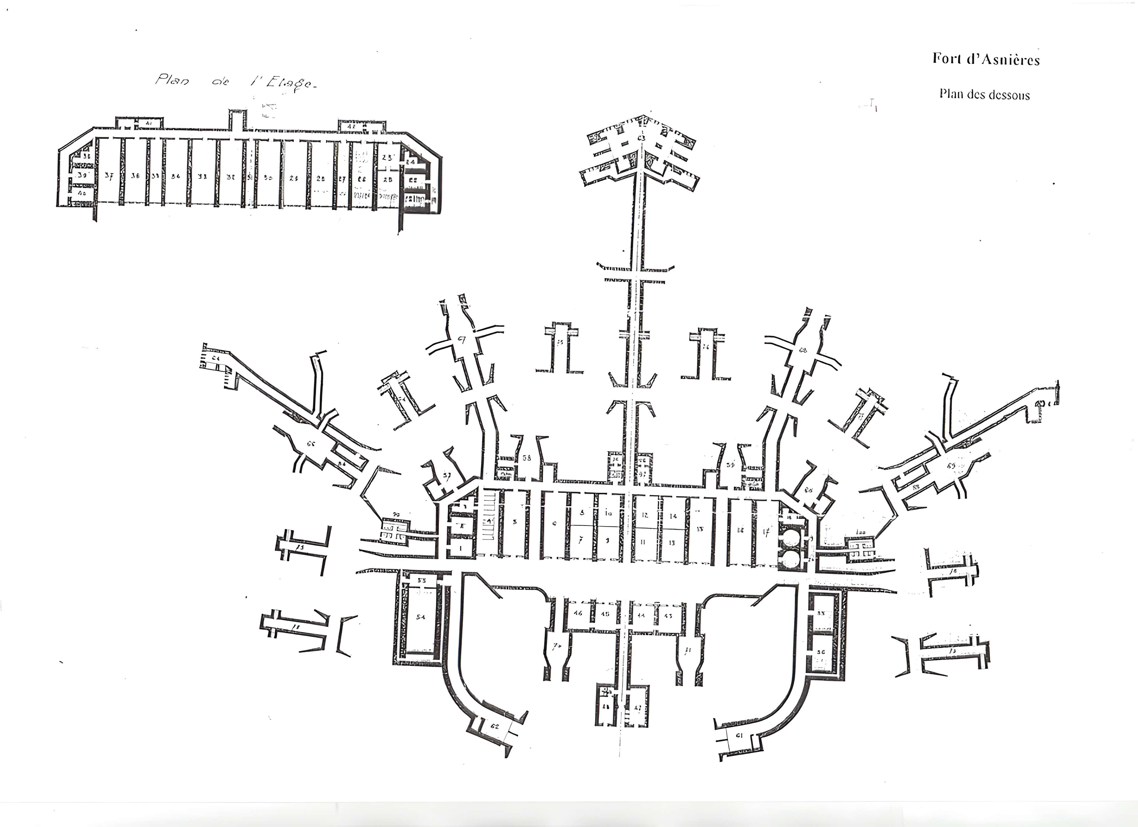 Fort d'Asnières dit fort Brûlé (également sur commune de Norges-la-Ville)