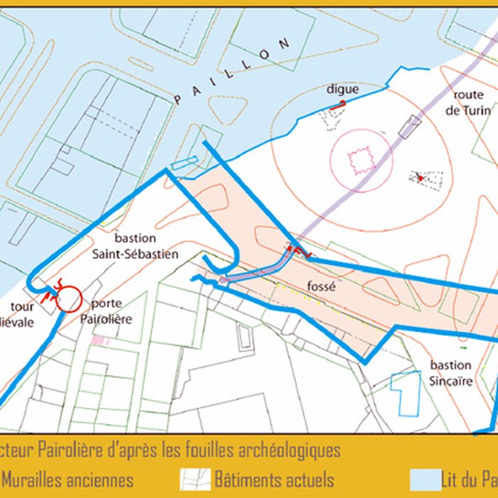 Photo de Fortifications de la porte Pairolière de Nice