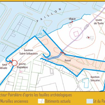 Fortifications de la porte Pairolière de Nice